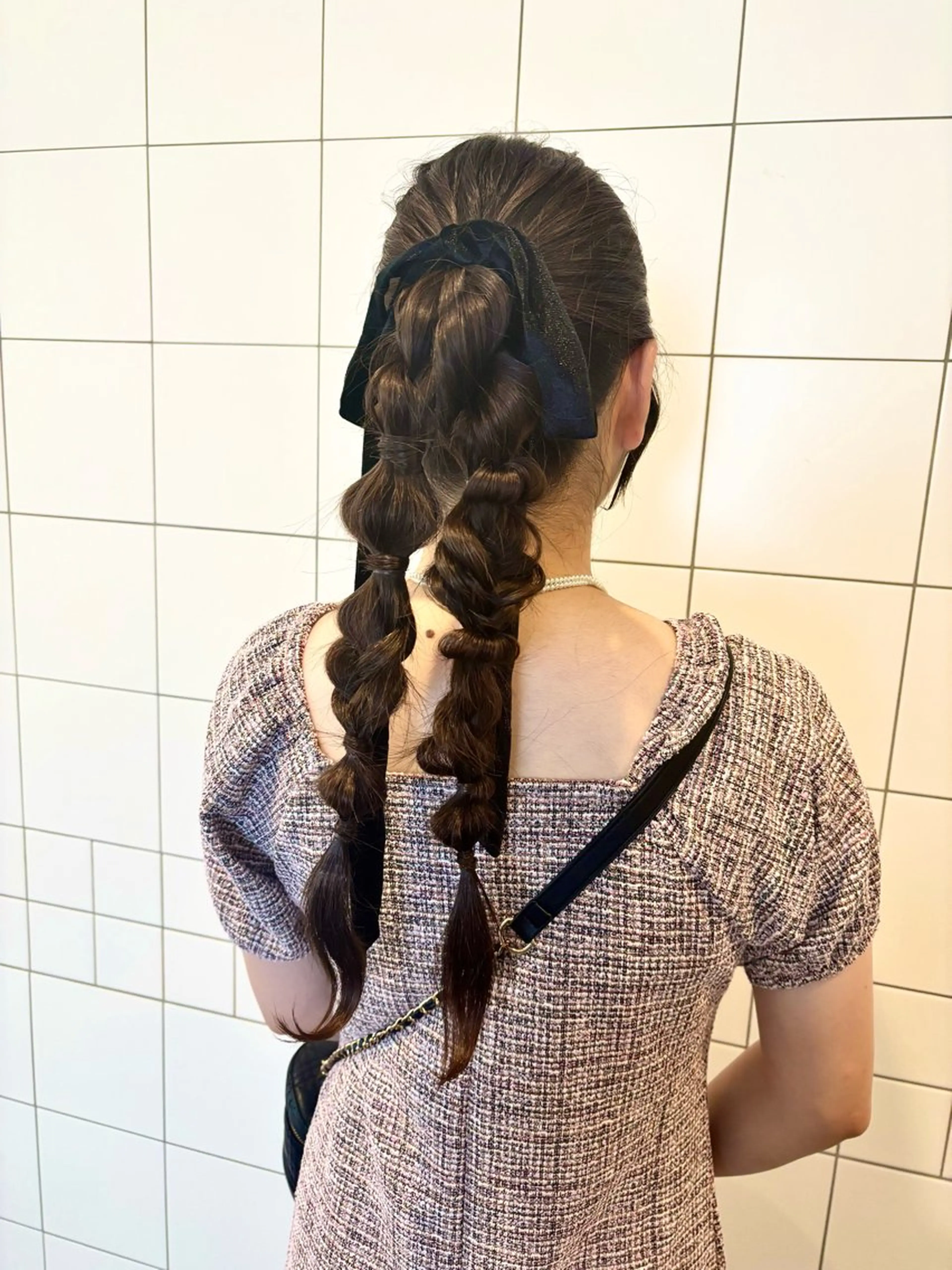 ロング ヘアアレンジ 結婚式・ブライダル ヘアセット 🎀レイヤー×透明感 カラー🎀Ayanoのヘアスタイル