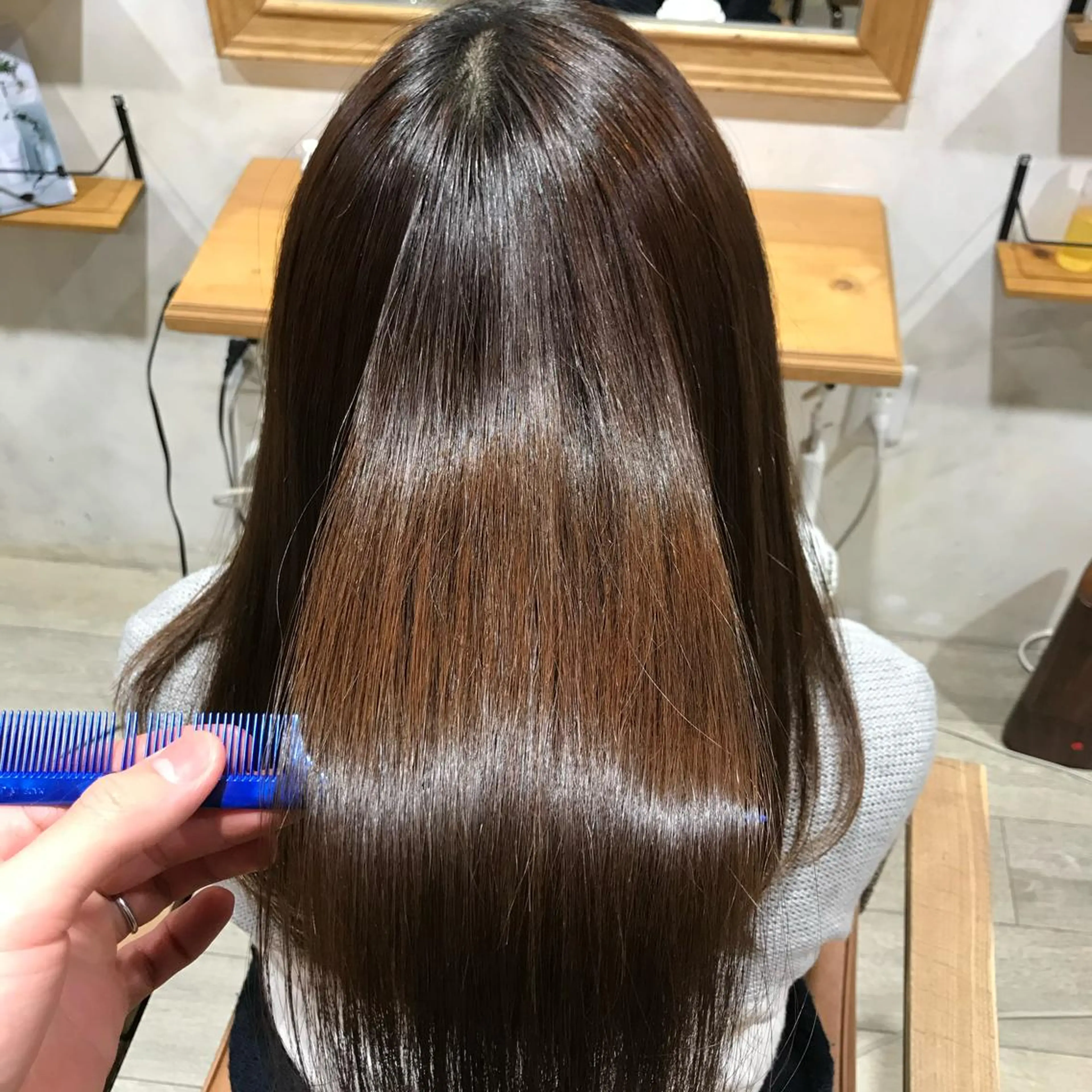 カラー パーマ 縮毛矯正 keshiki大名所属・Keshiki大名 安部 真輝のヘアスタイル