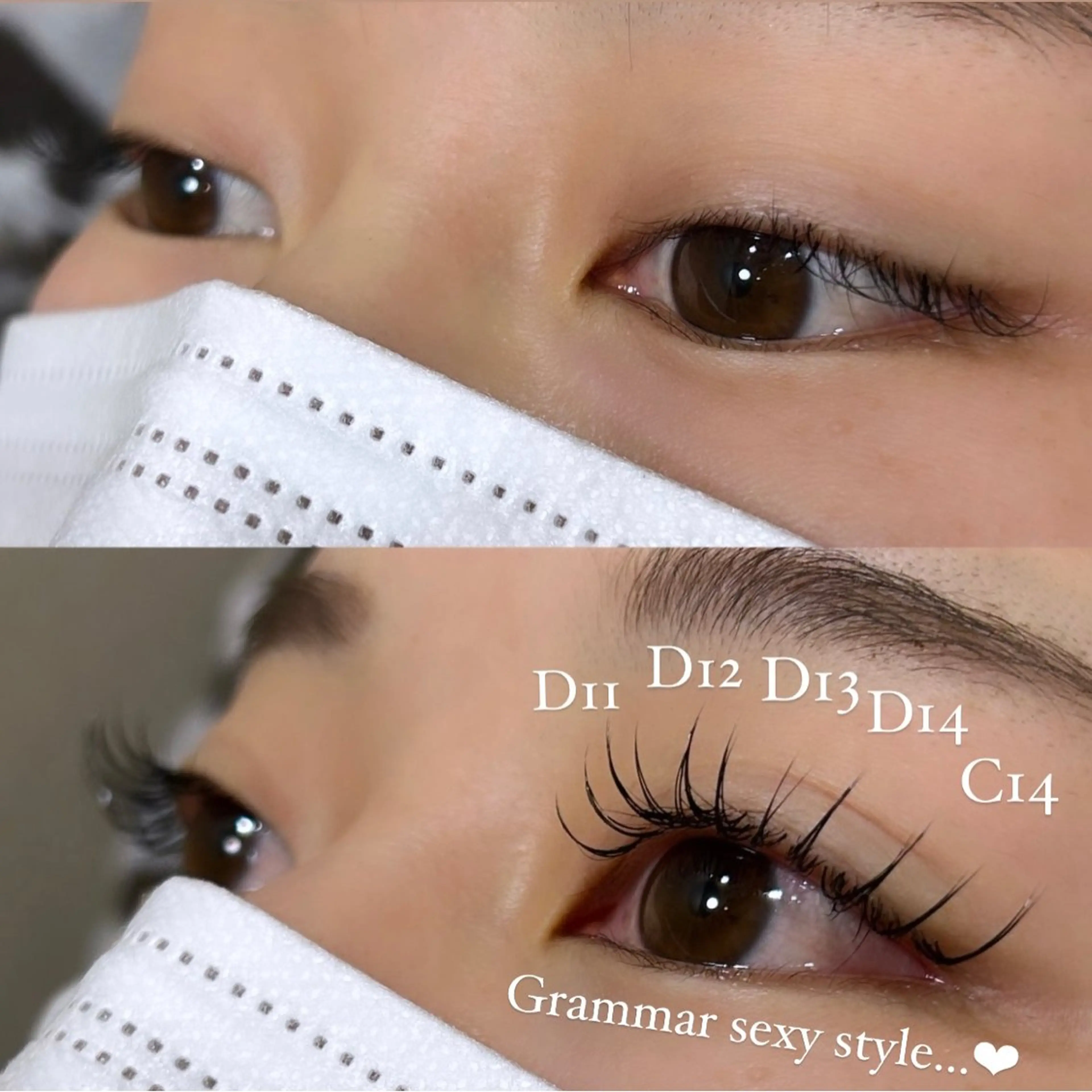 マツエク・マツパ Cカール Dカール セーブル セクシー マツエク 🩷ྀི中村 ほのか🧸🌷のマツエク・マツパデザイン