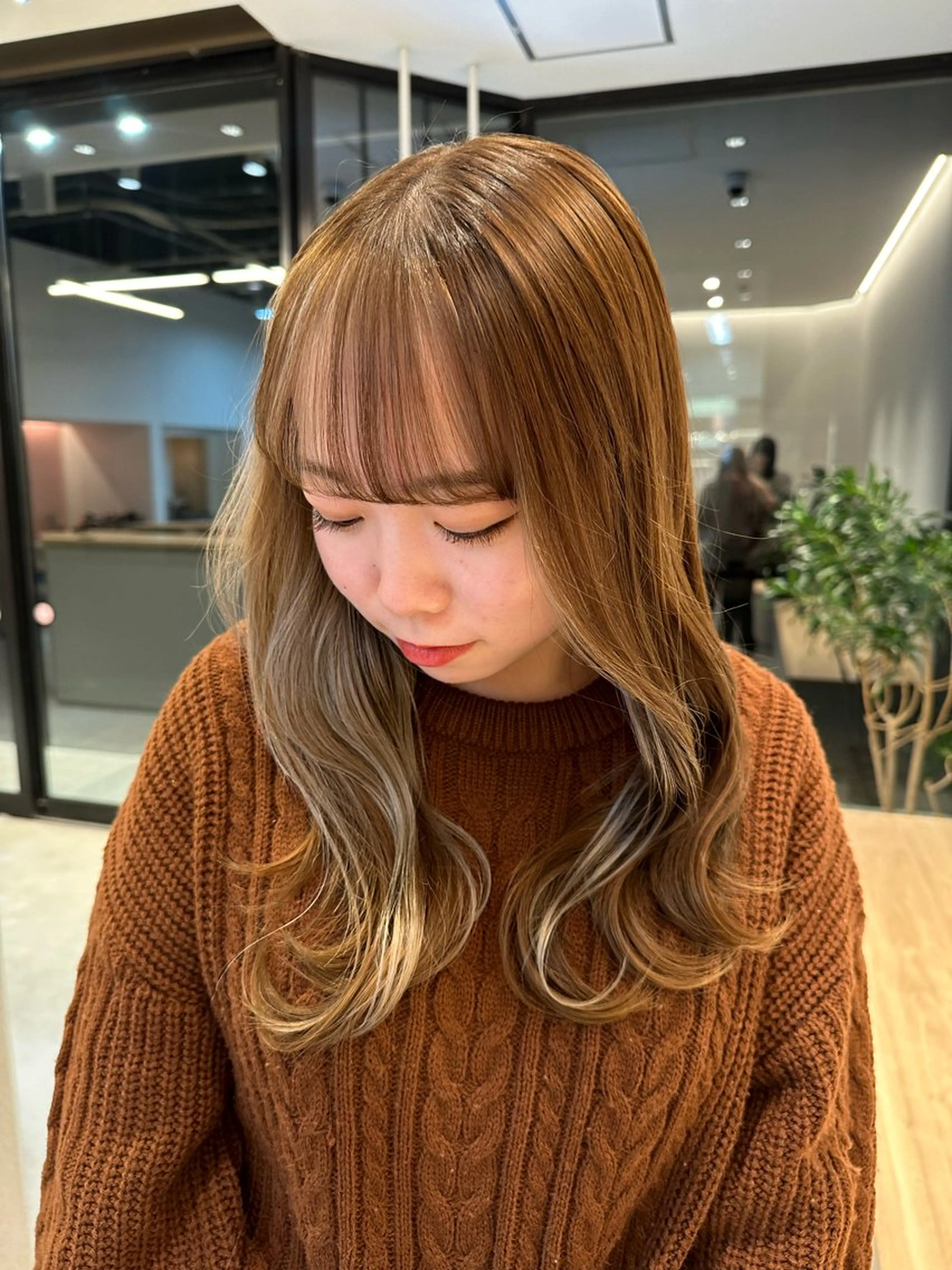 セミロング raka 🫧のヘアスタイル