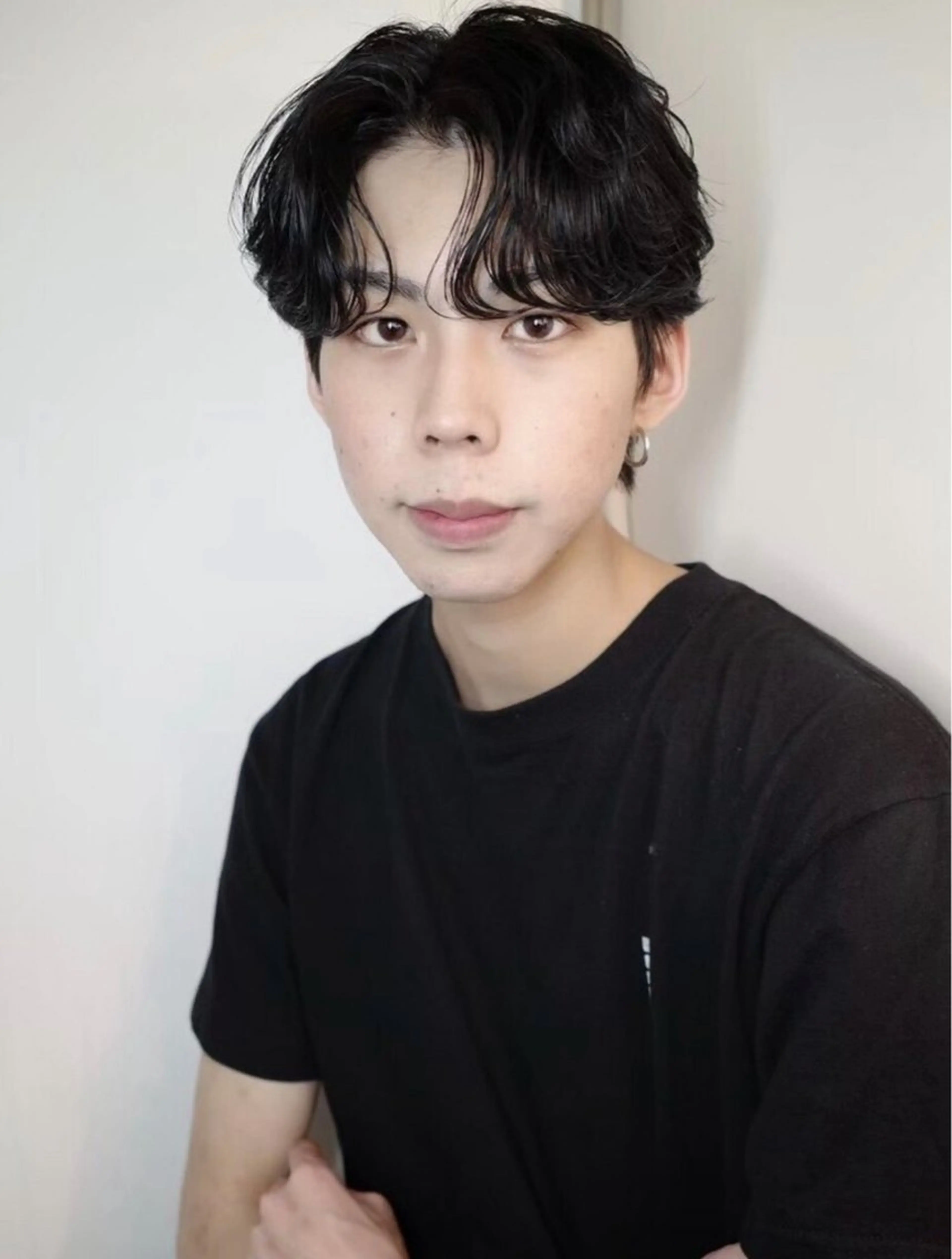 メンズカット＆パーマ🌀&髪質改善トリートメント　※センターパート限定の写真