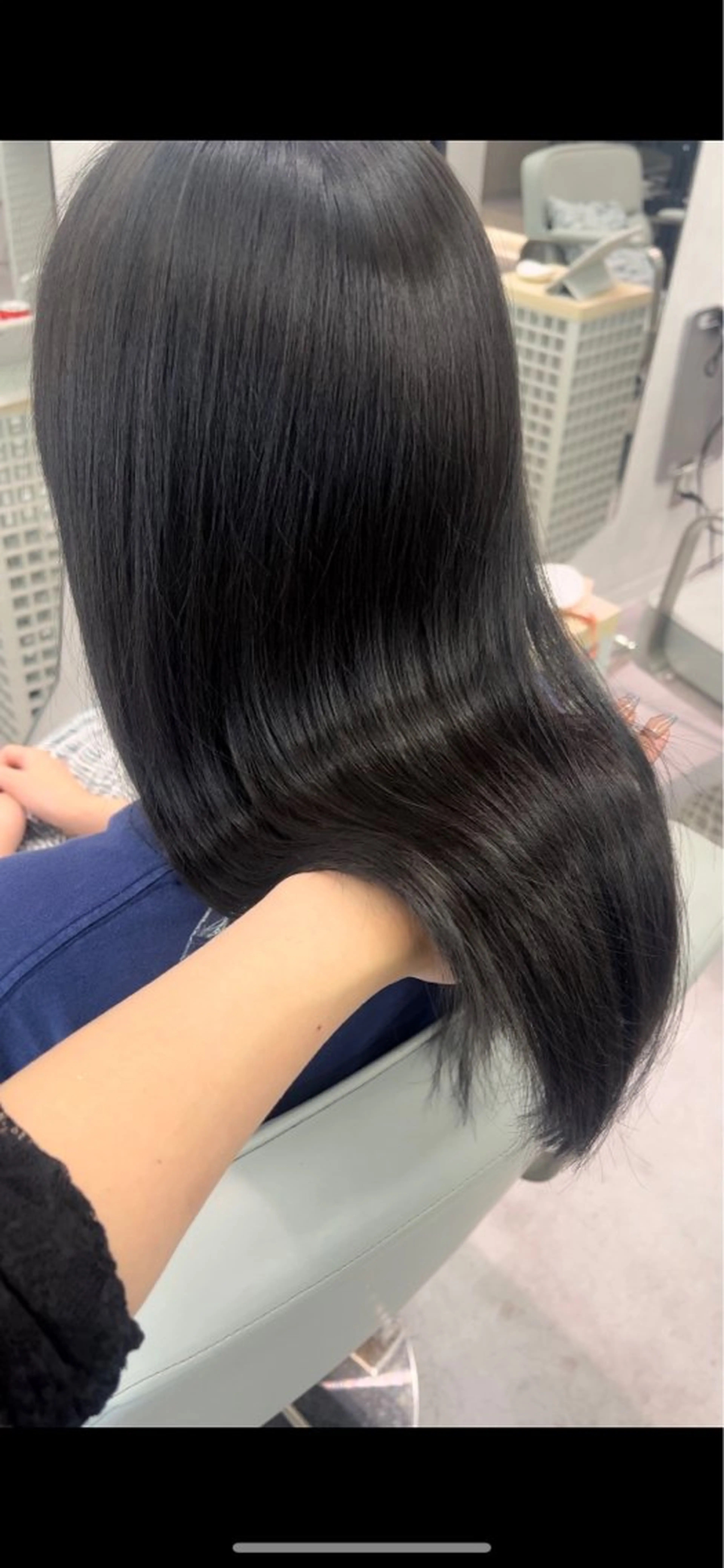 ロング カラー カット ヘアカラー トリートメント mizuho🐈⬛ 艶髪¦ダークトーンのヘアスタイル