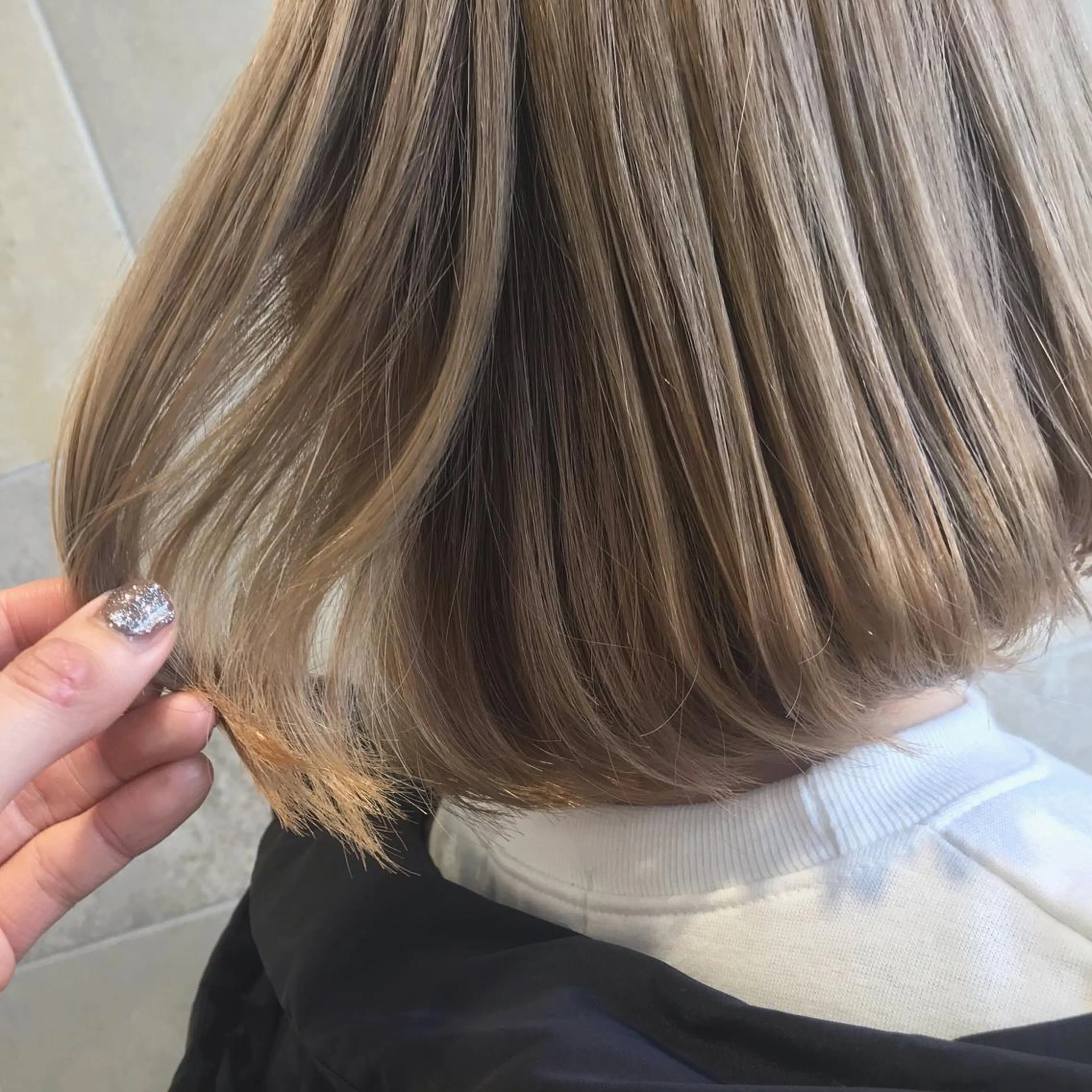 ショート カラー 田中 あかねのヘアスタイル