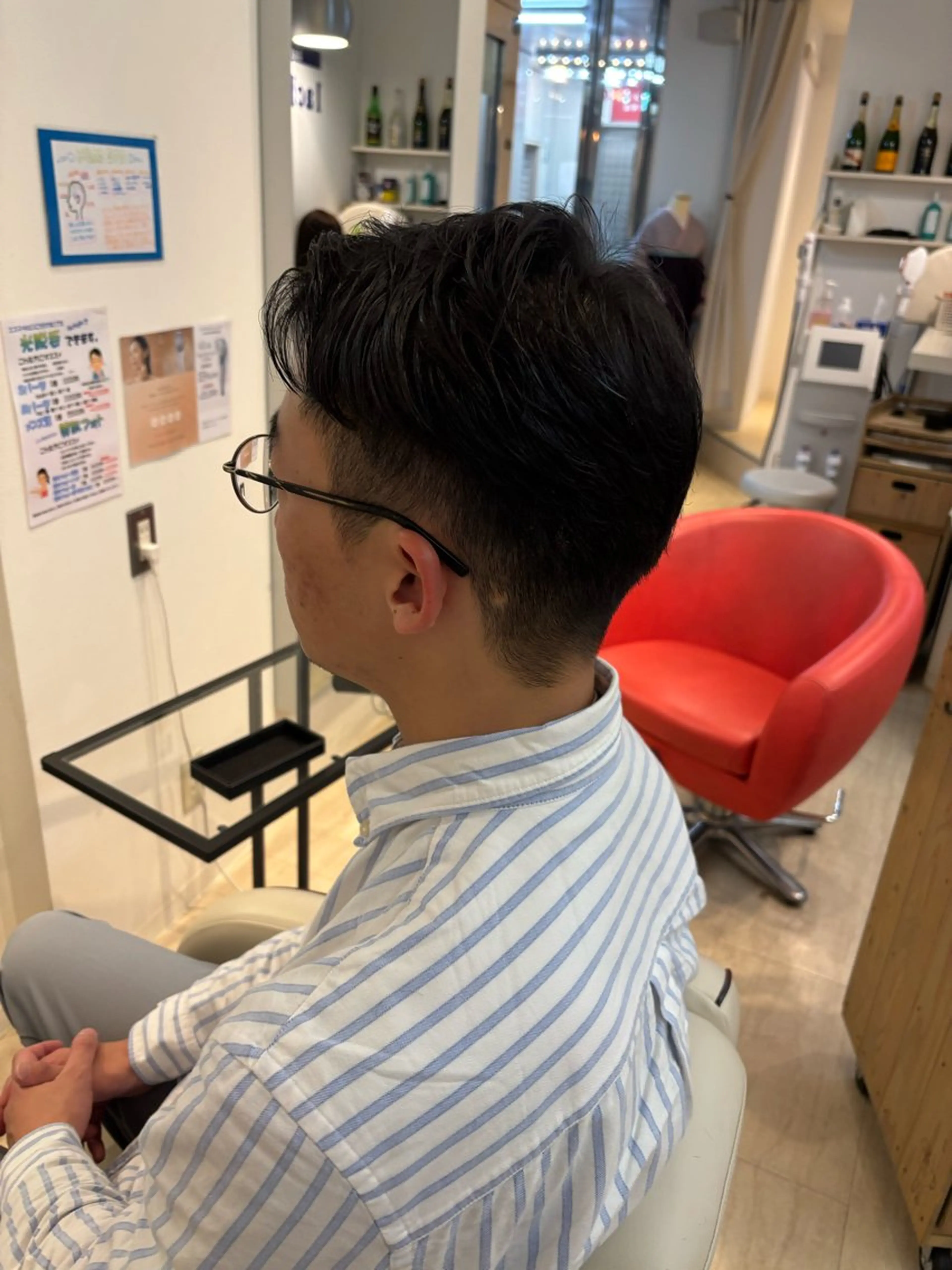 メンズ カット lachiq R+ カイトのヘアスタイル