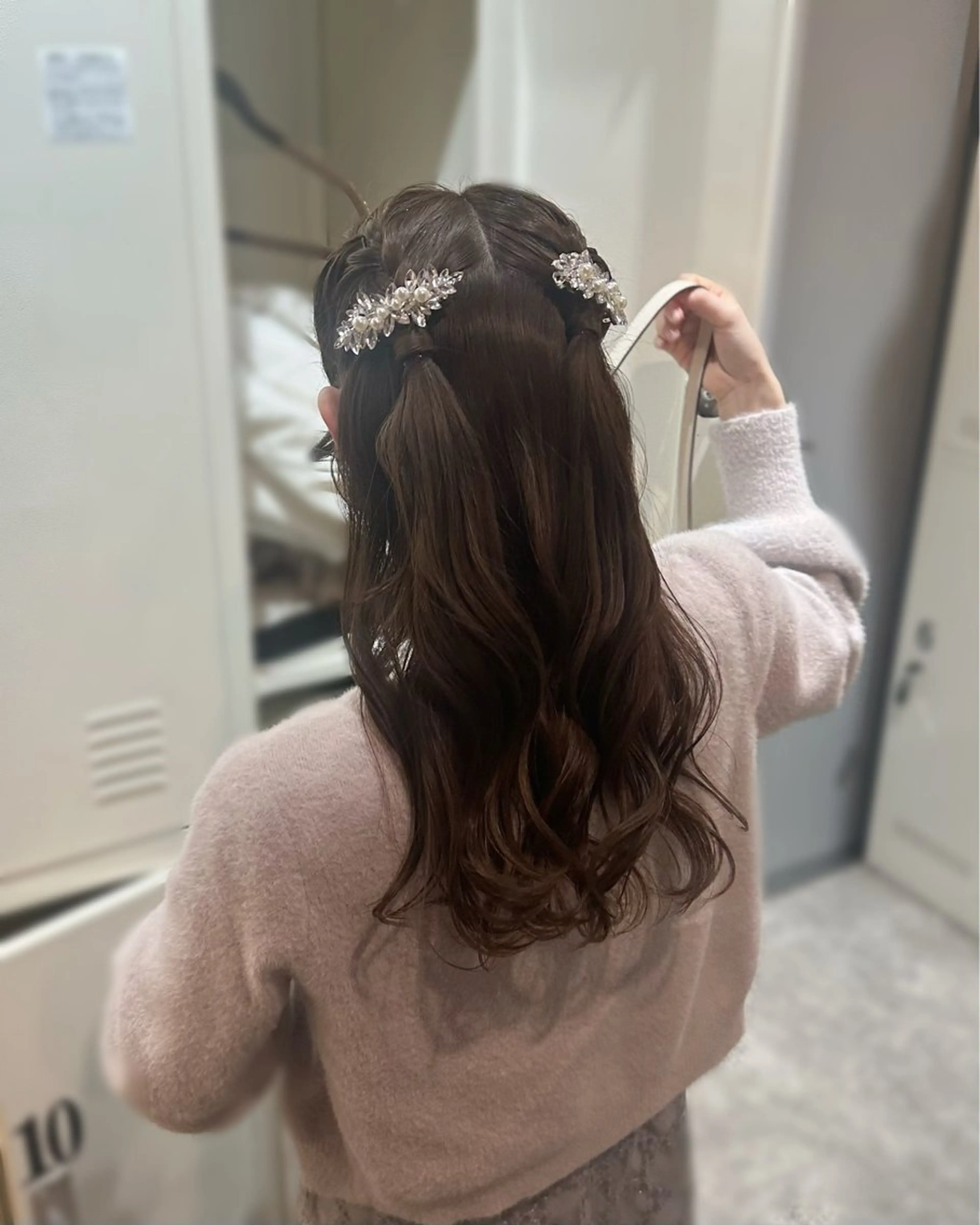 カラー ヘアアレンジ ヘアセット 縮毛矯正+モテカラー 🎀✨MIHOのヘアスタイル