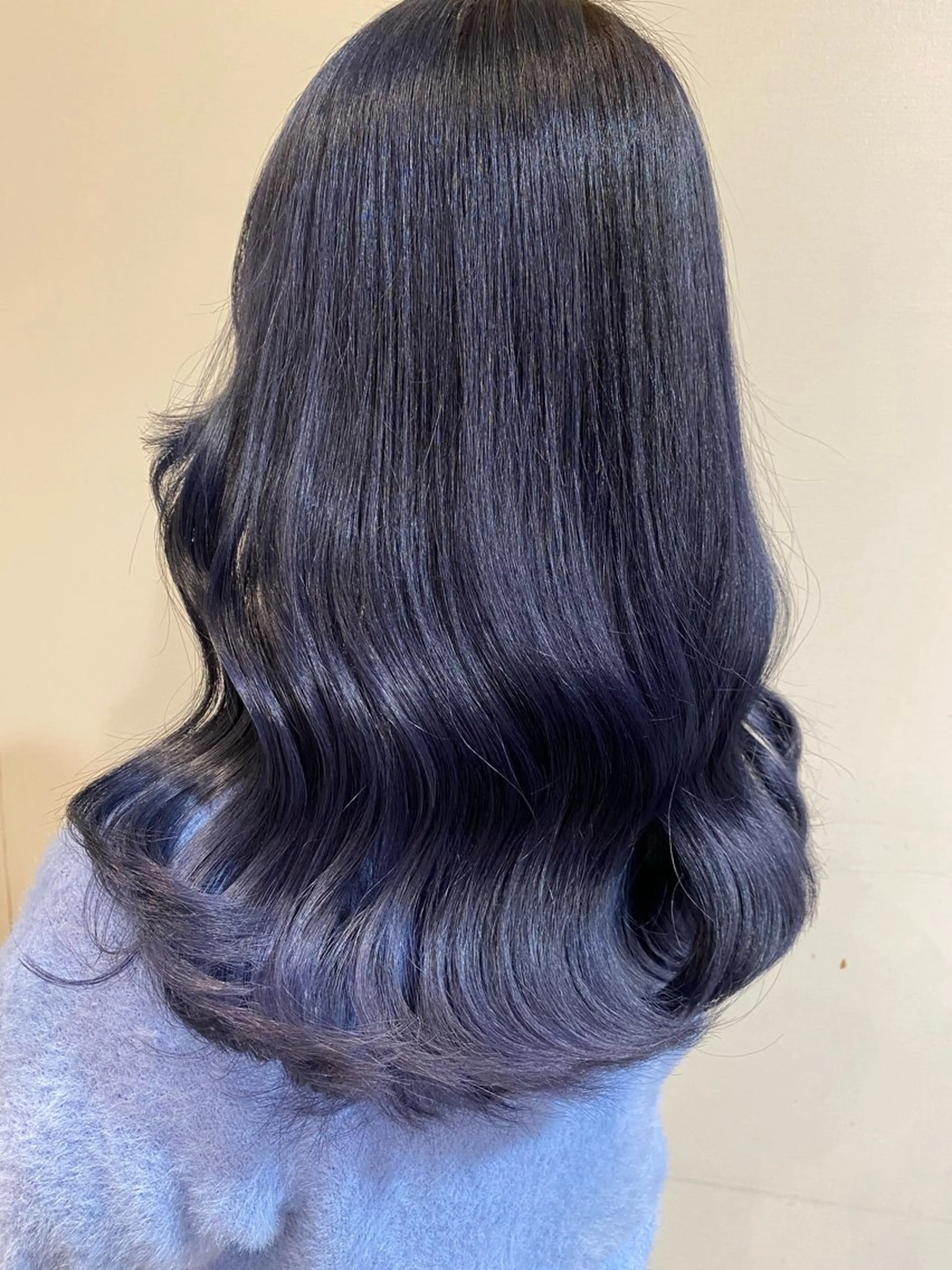 セミロング カラー knock【ノック】所属・烏丸韓国ヘア🇰🇷 ayaka🎀のヘアスタイル