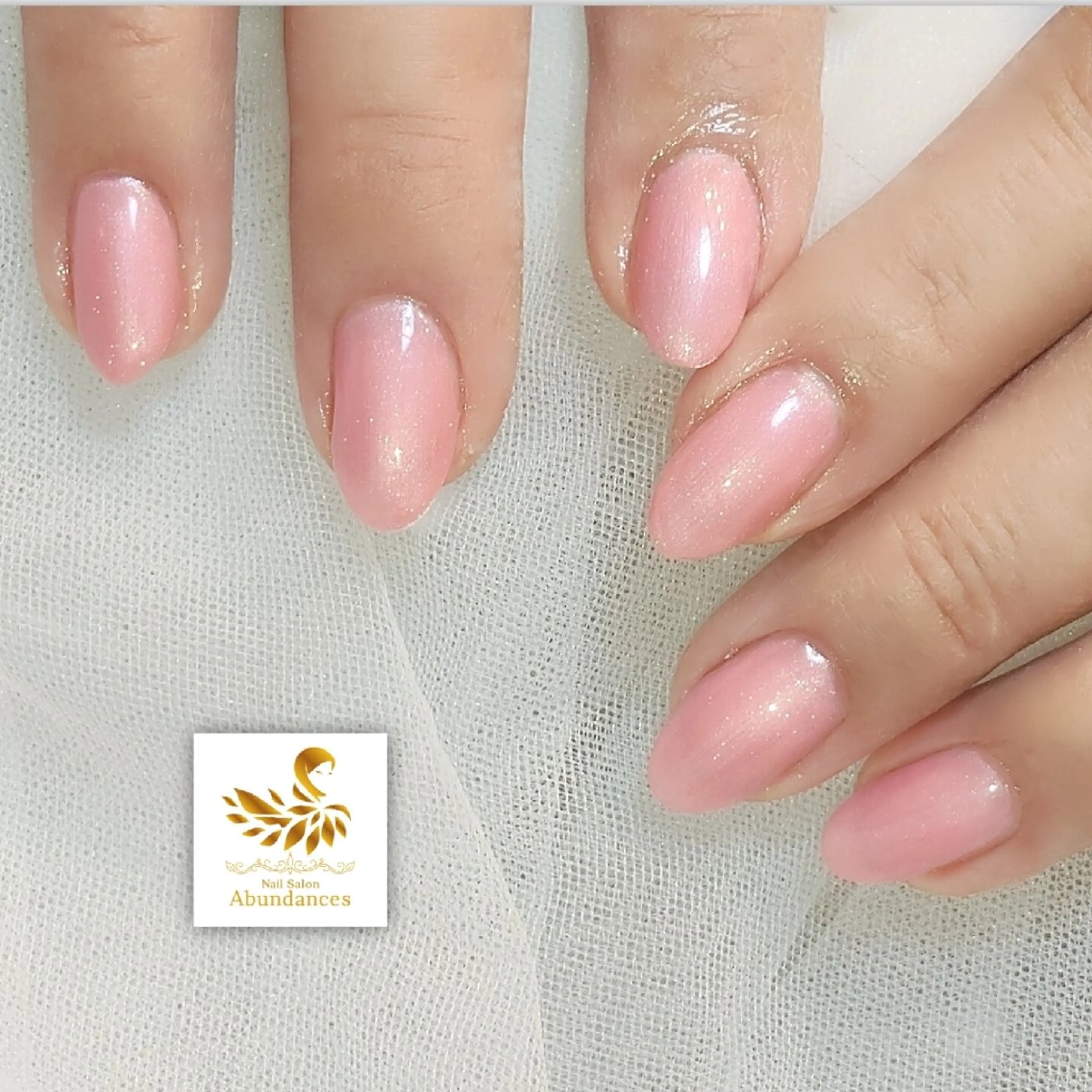 ネイル 入学式 ワンカラーネイル ピンク 春ネイル ハンドネイル 完全予約制個室サロン Abundancesのネイルデザイン