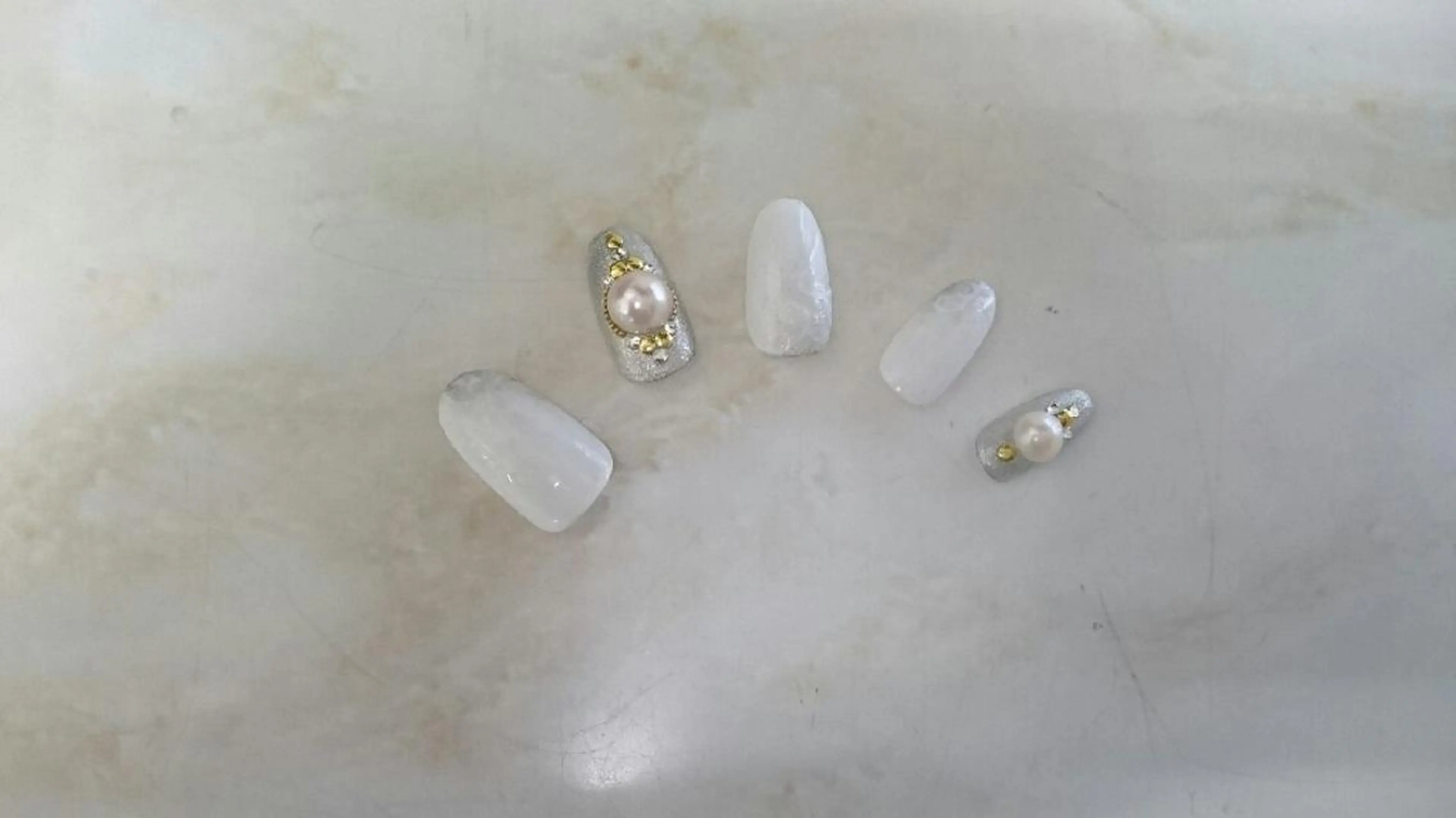 セミロング ロング ネイル nail salon Blancのネイルデザイン