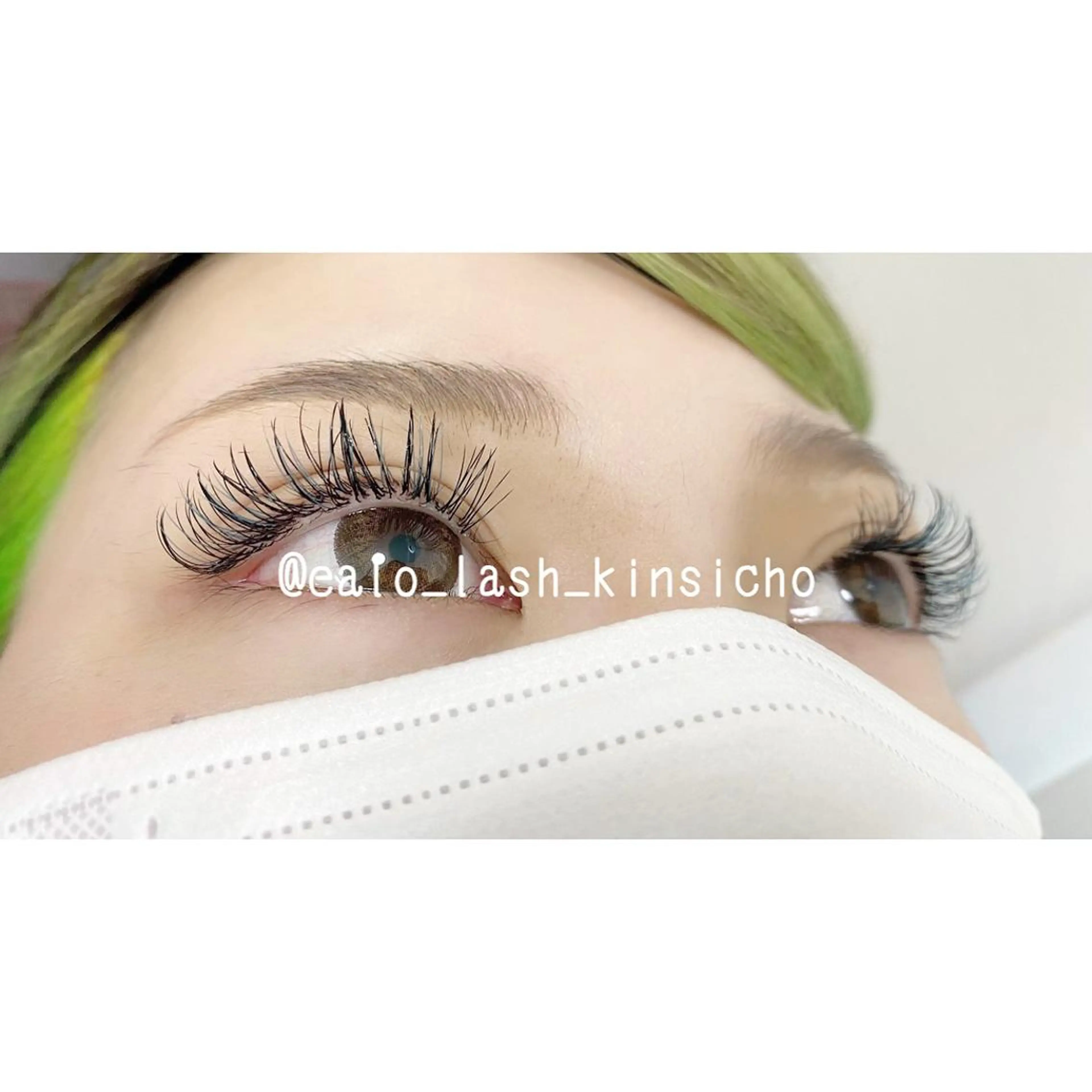 マツエク・マツパ フラットラッシュ マツエク Ealo押上 Erieのマツエク・マツパデザイン