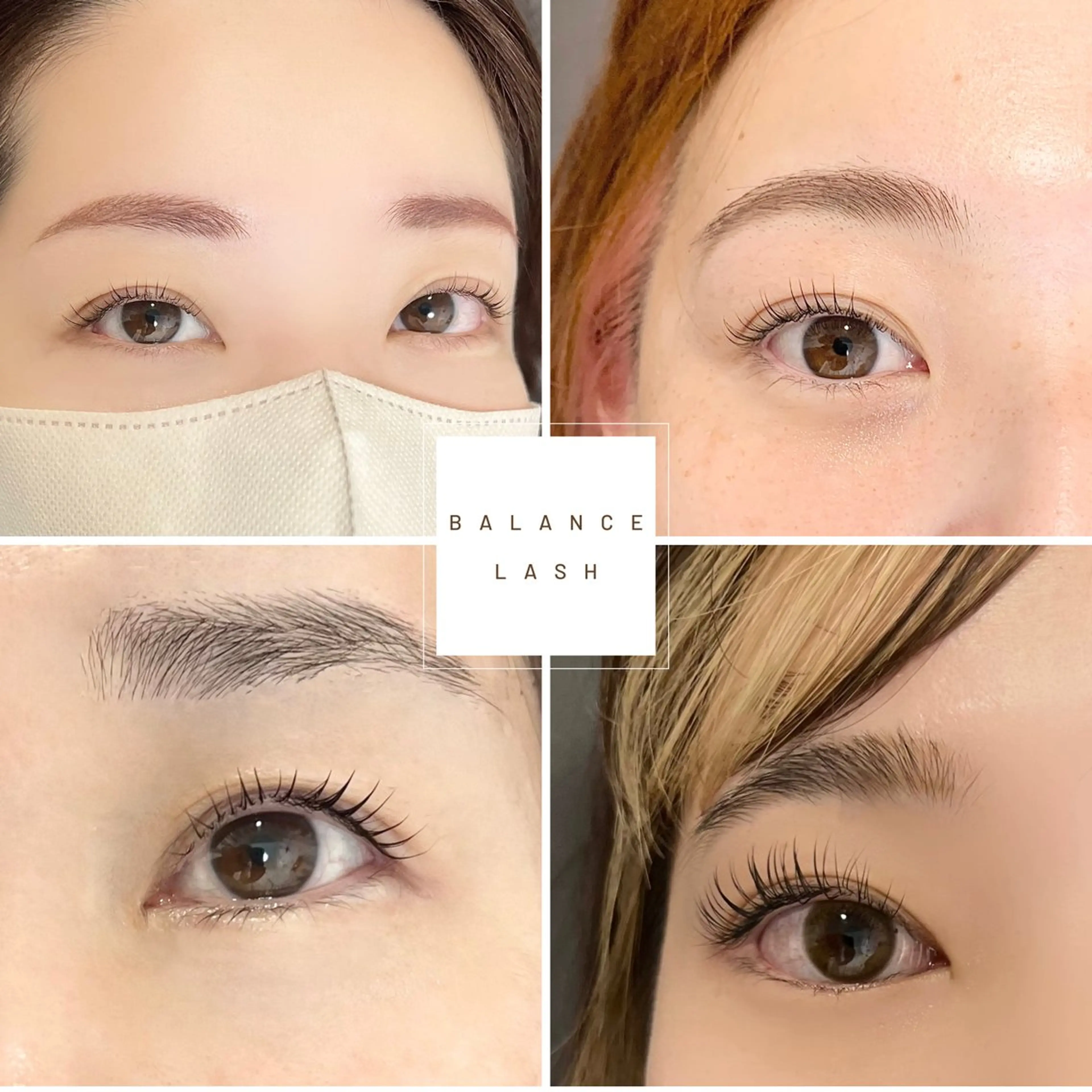 マツエク・マツパ BALANCE LASHのマツエク・マツパデザイン