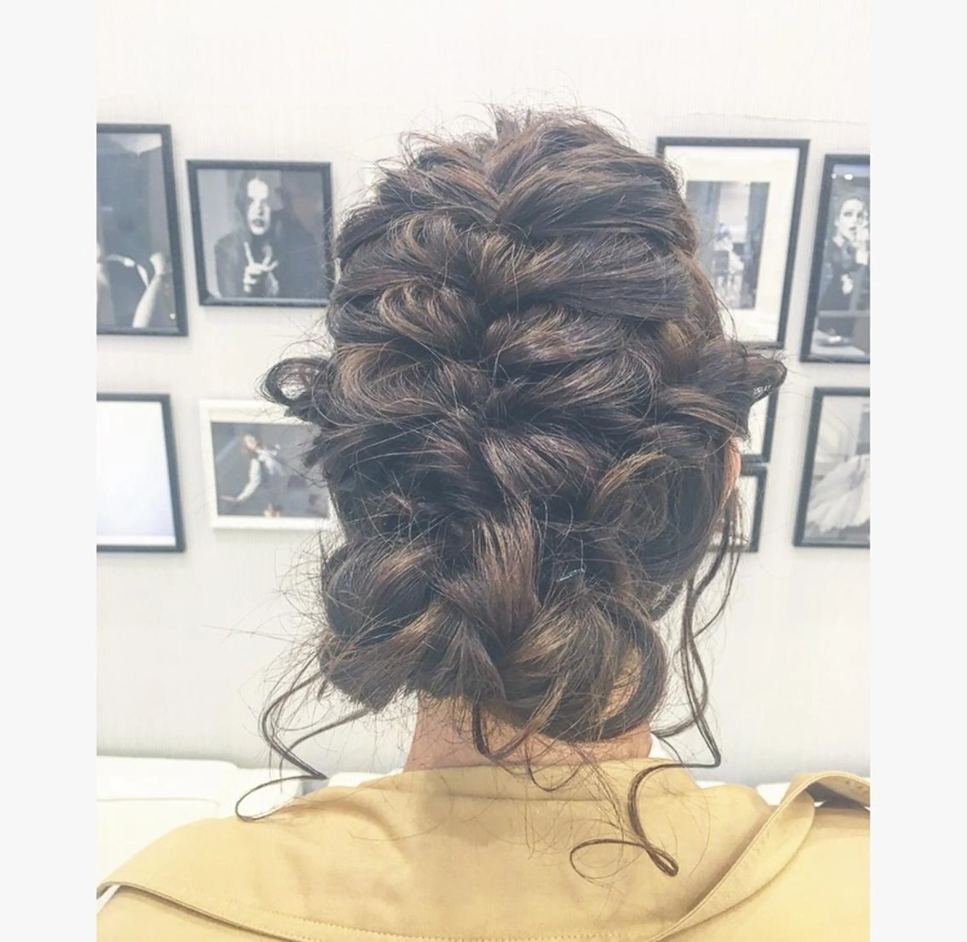 ミディアム ヘアアレンジ 💙美髪救世主💙 関華蓮のヘアスタイル