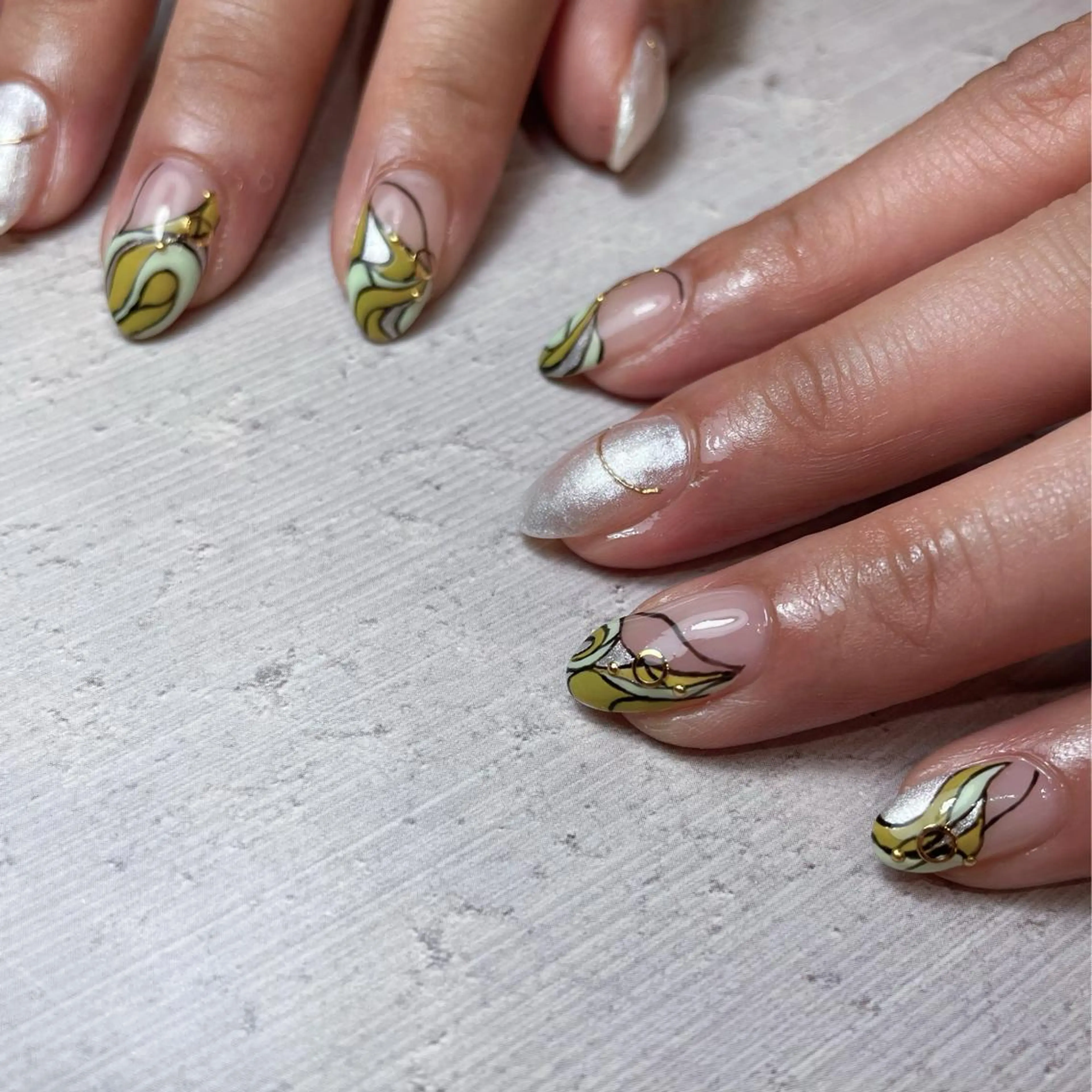 ネイル ハンドネイル nail&eyelash mate所属・京都/東向日/桂 ayumiのネイルデザイン