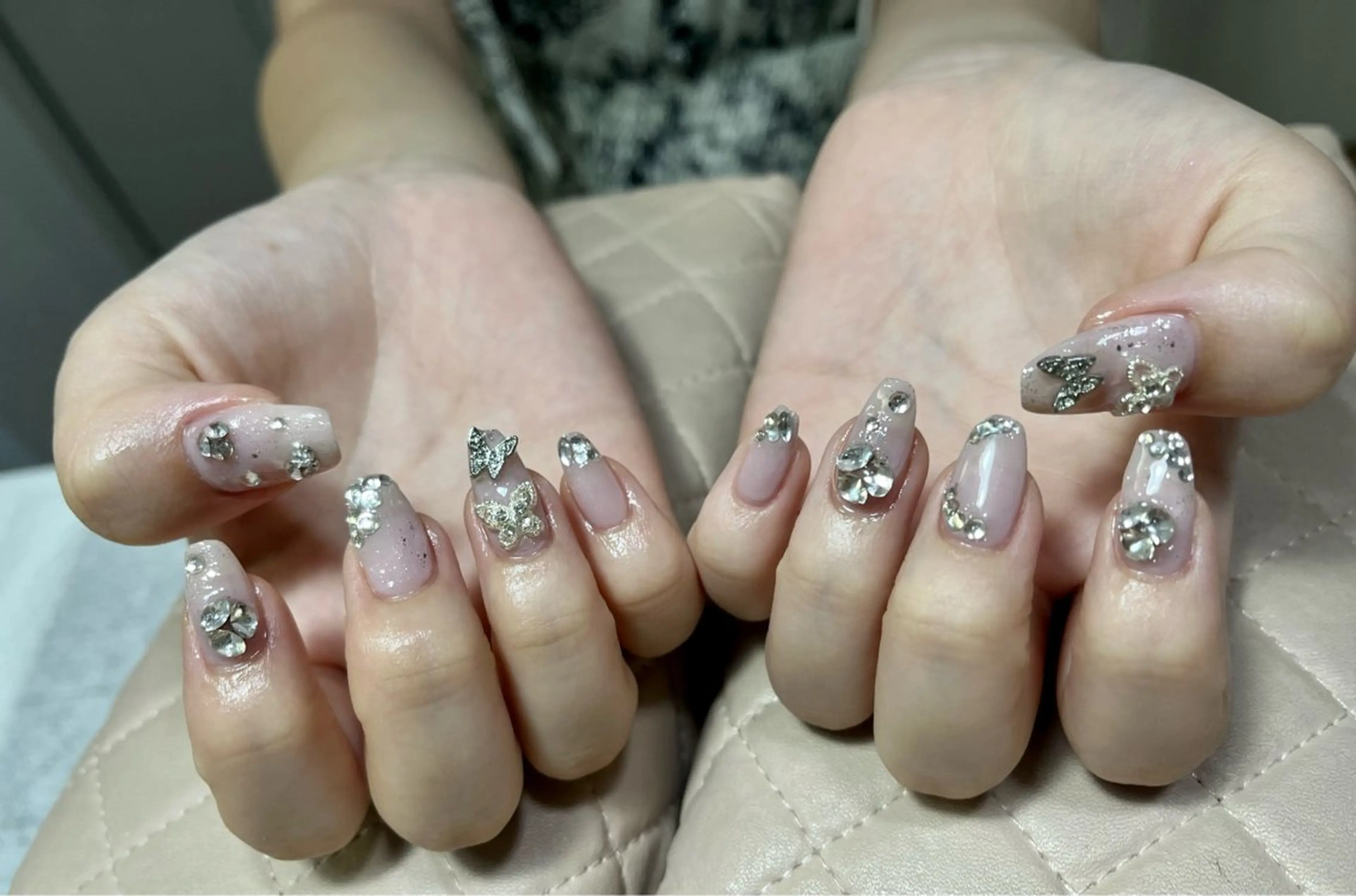 ネイル ハンドネイル goldgleams ちなのネイルデザイン