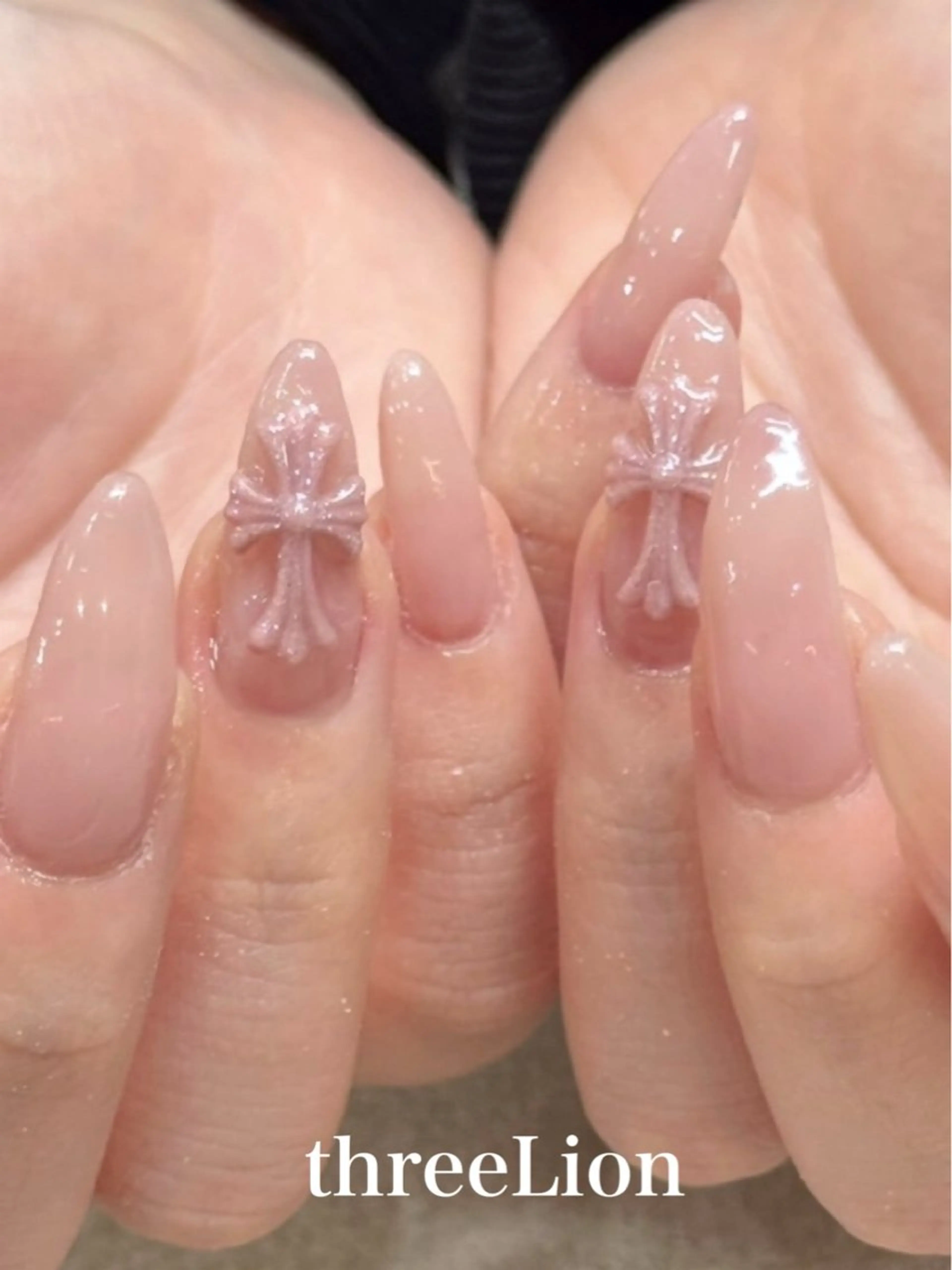 ネイル シンプルネイル ハンドネイル threeLion ネイル&アイラッシュサロン所属・threeLion ネイル&アイラッシュのネイルデザイン