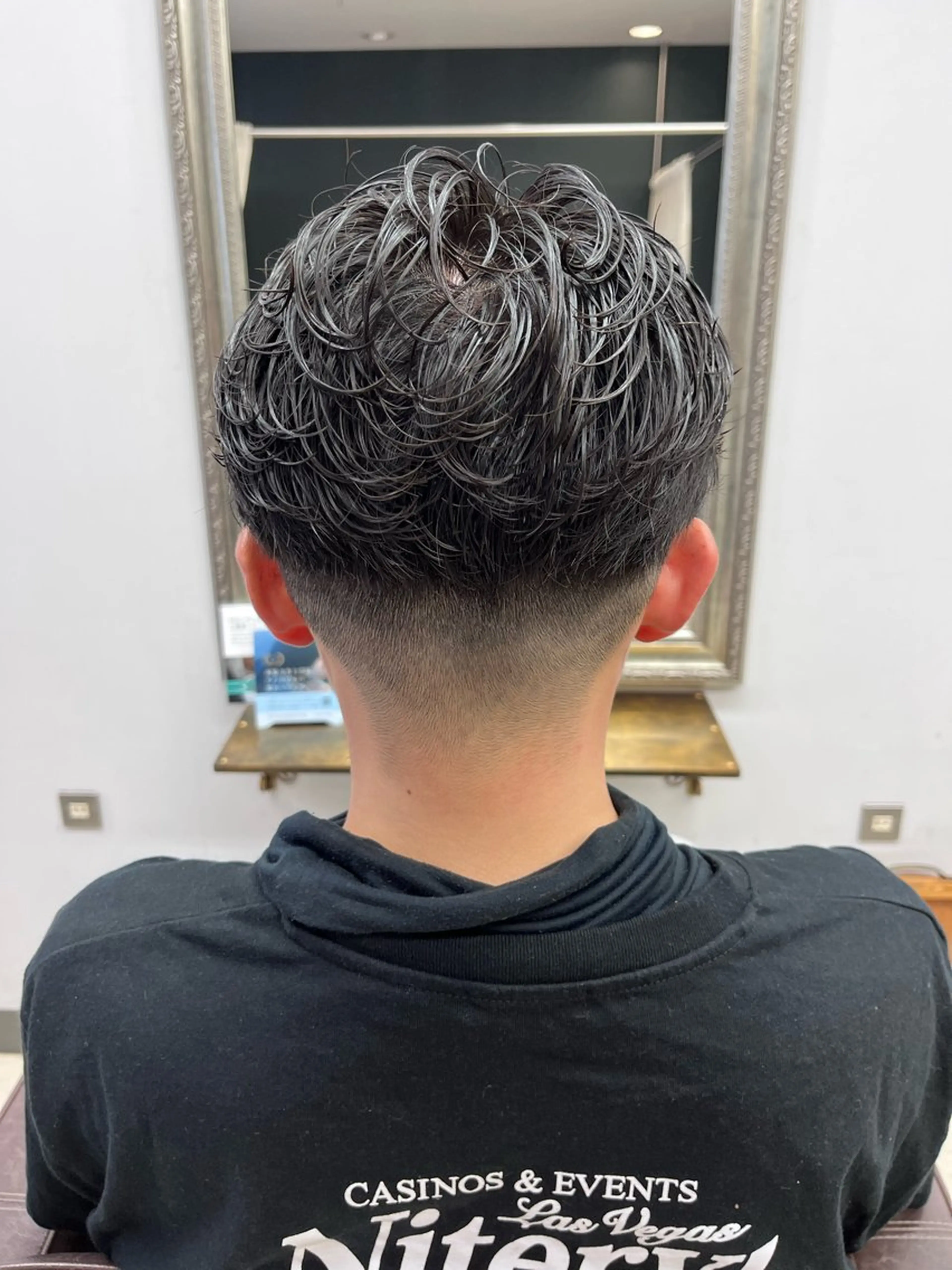 ショート パーマ メンズ メンズパーマ カット Crescere所属・小島 凜のヘアスタイル