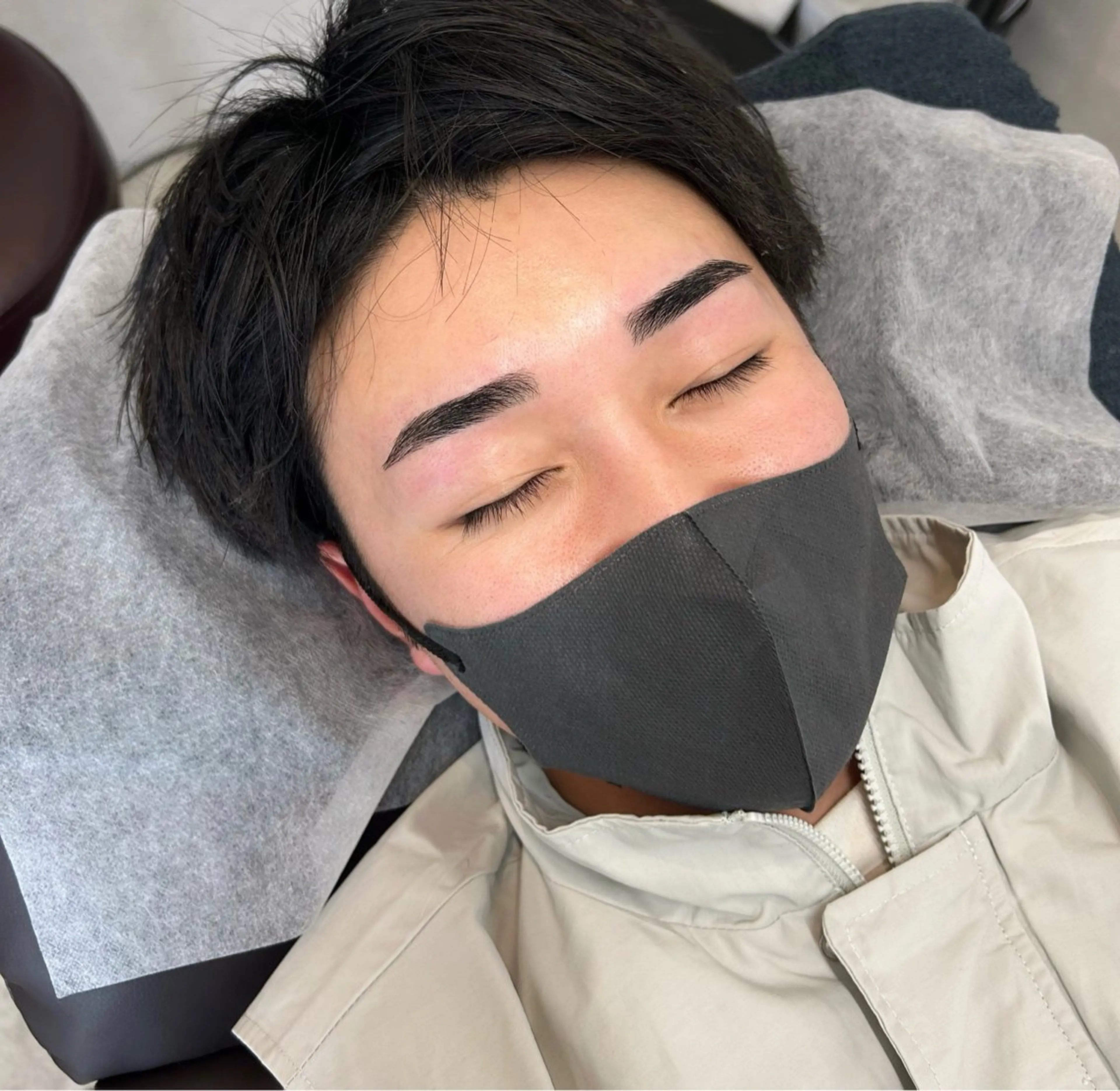 アイブロウ メンズアイブロウ 眉毛ワックス脱毛 ワックス脱毛 眉カット その他(アイブロウ) 𐊖𐊲𐊙 sayanaのマツエク・マツパデザイン