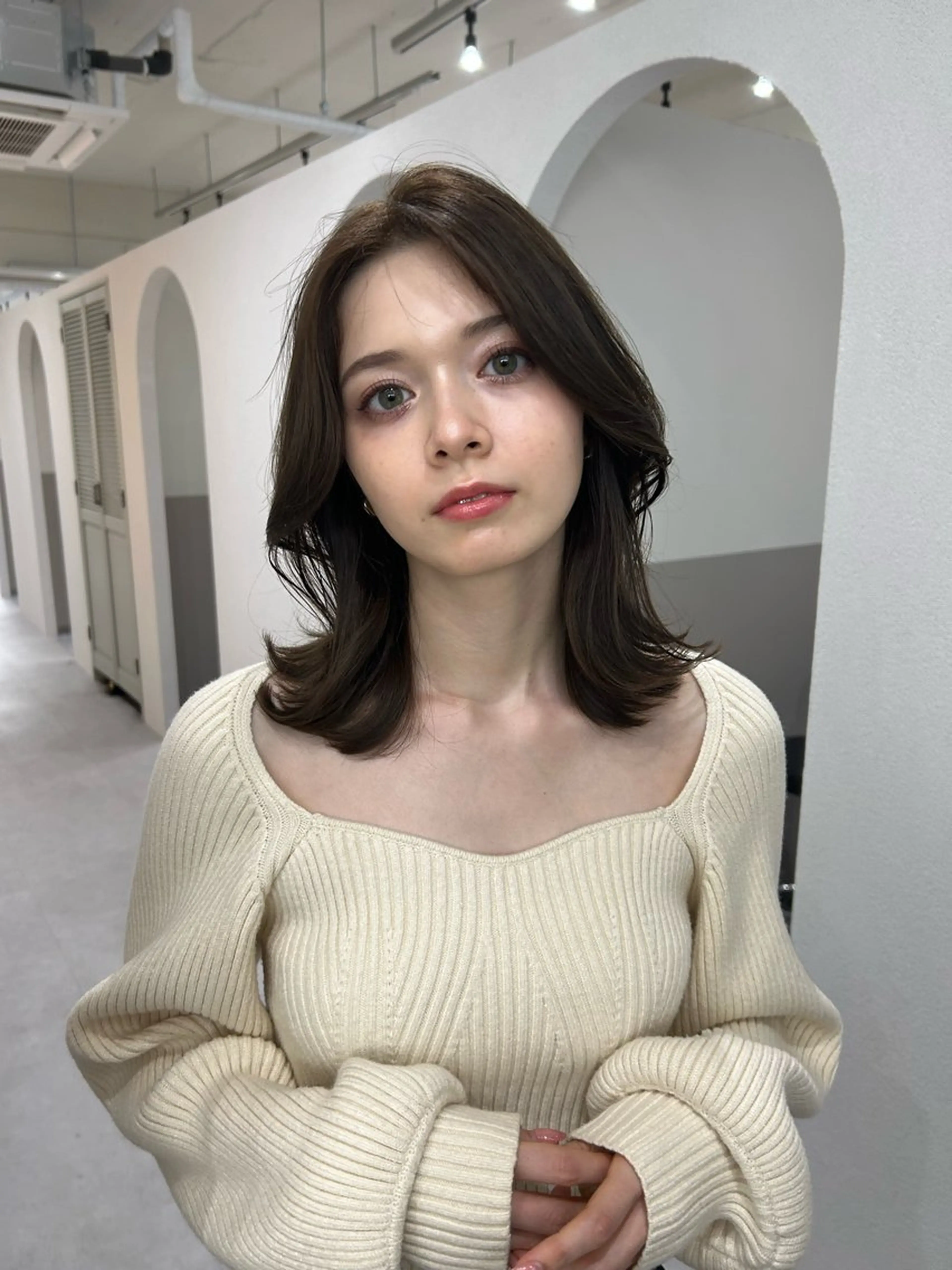 【艶髪になりたい人必見💖】ケアカラー+カット＋TOKIO超音波トリートメントの写真