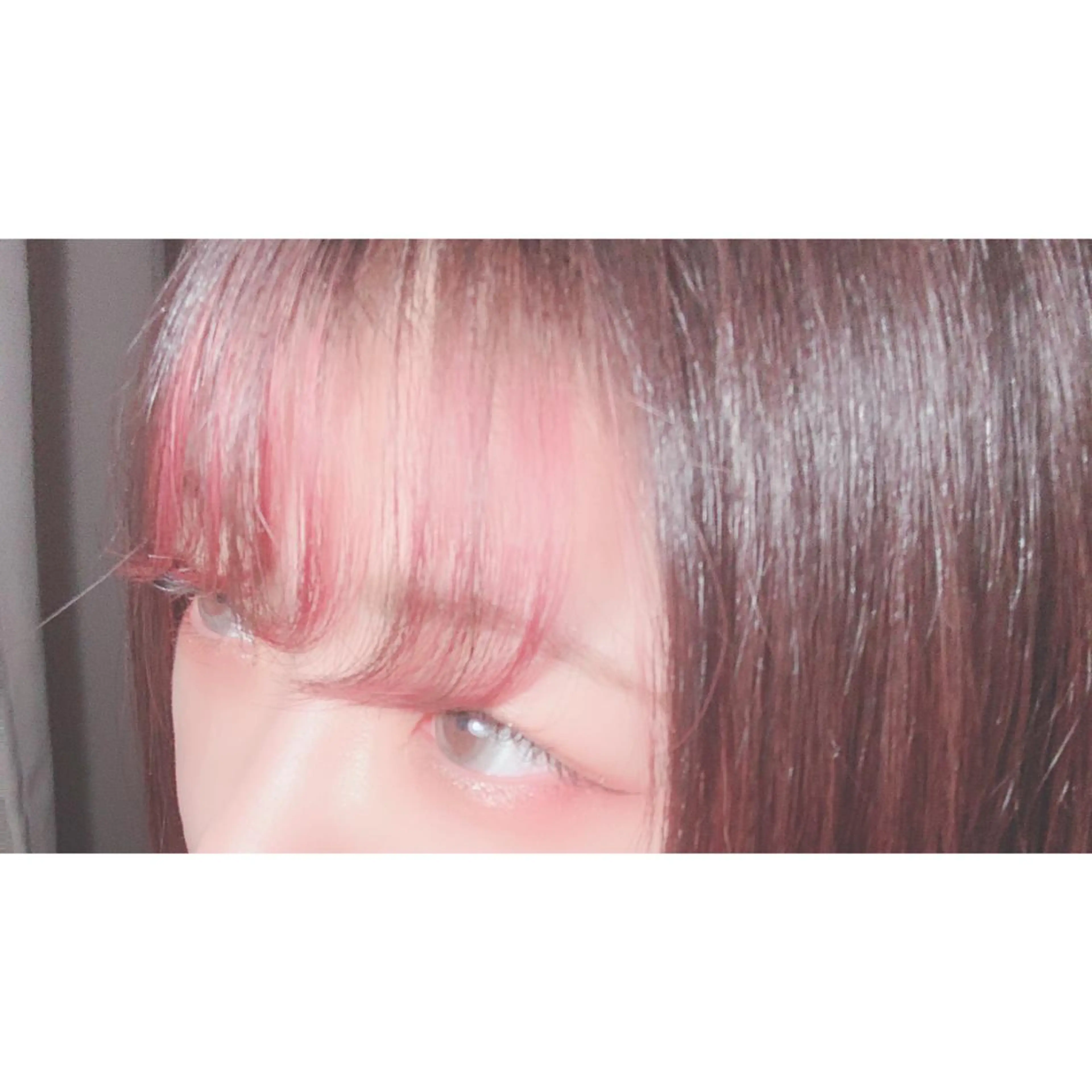 ミディアム カラー 眉カット ツヤ髪カラー💎 佐藤あきのヘアスタイル