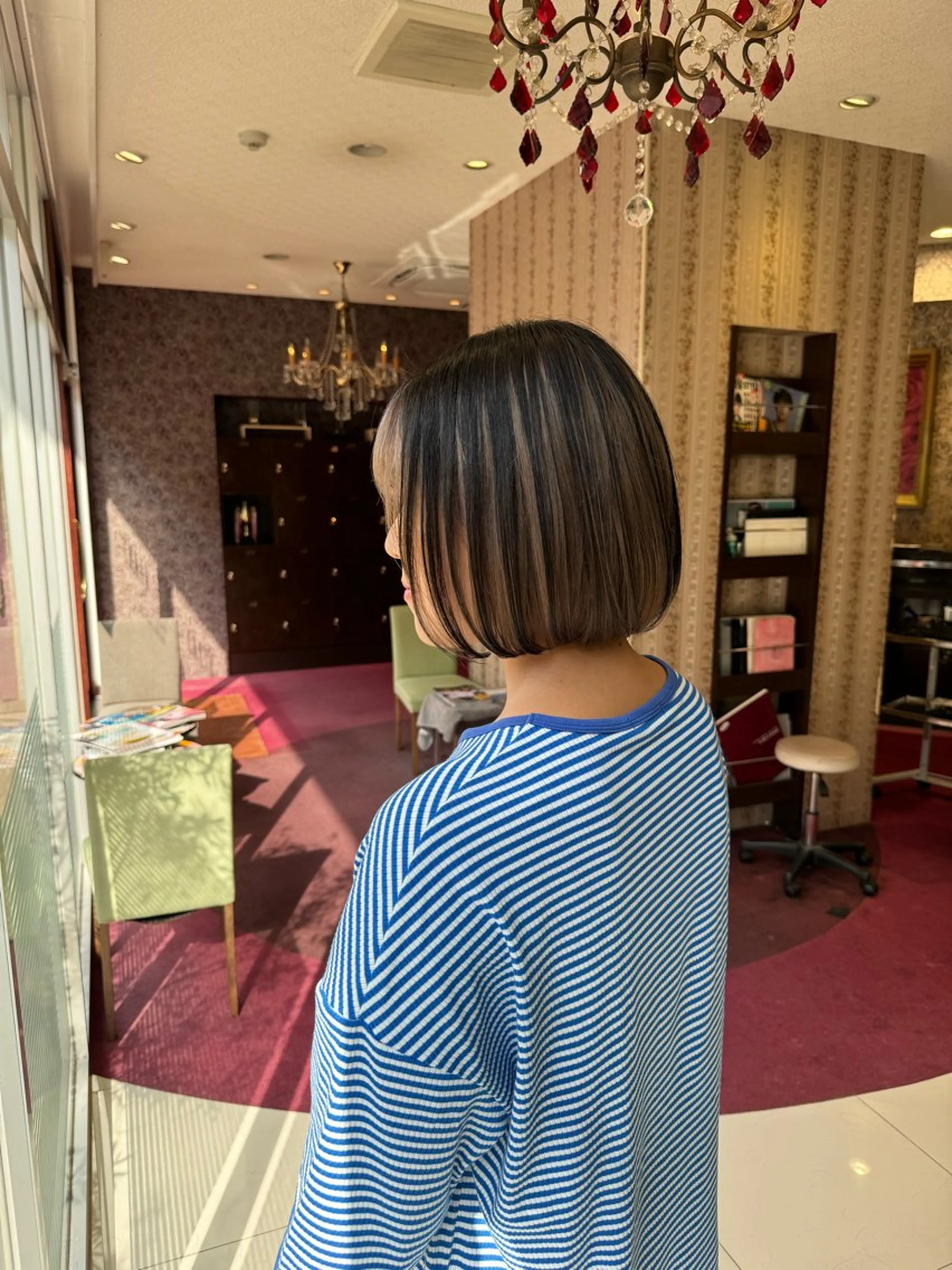 ショート カラー ヘアカラー 12月空きあり 上野颯太のヘアスタイル