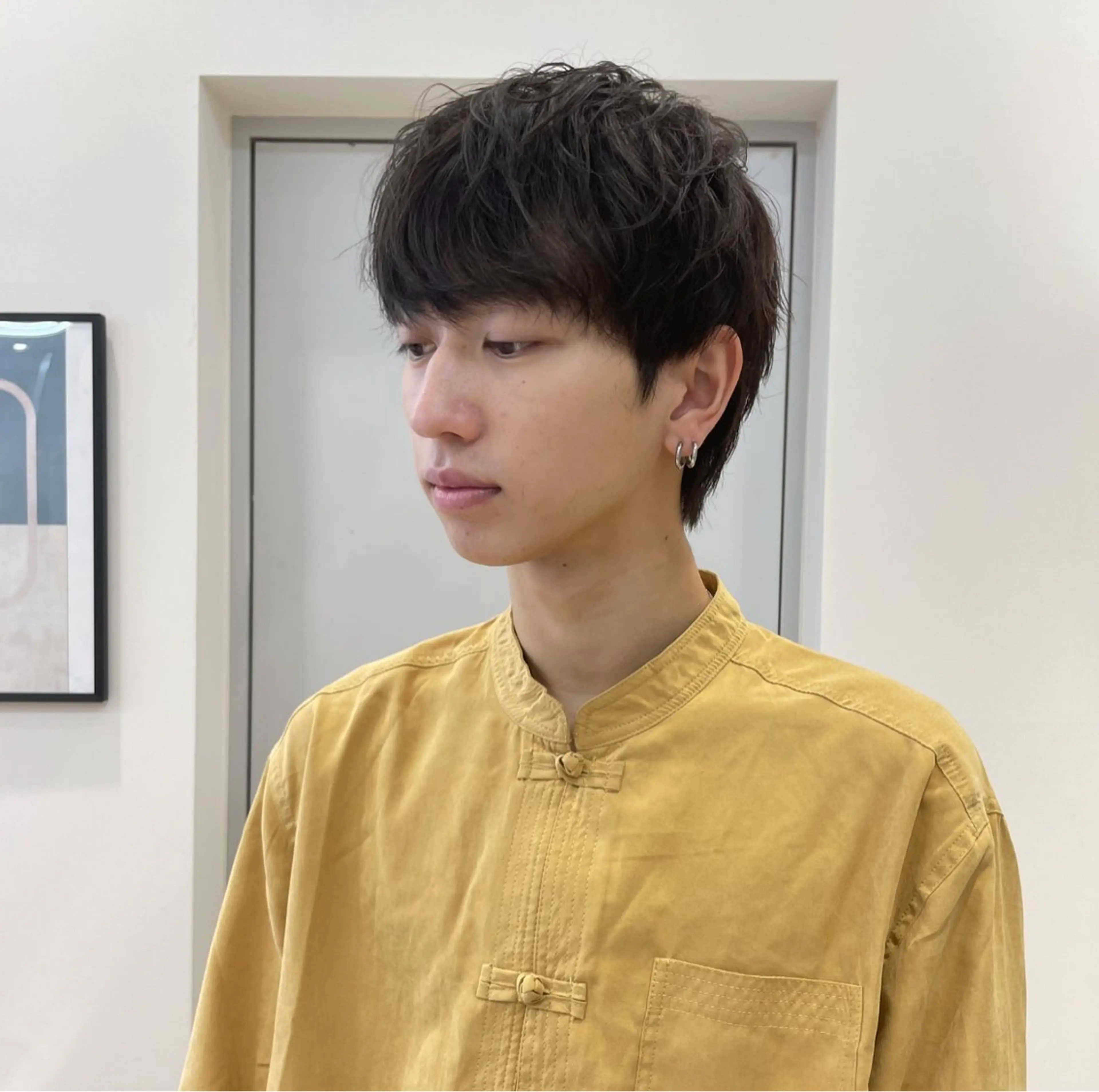 メンズ マッシュ カット hana ・メンズ特化のヘアスタイル