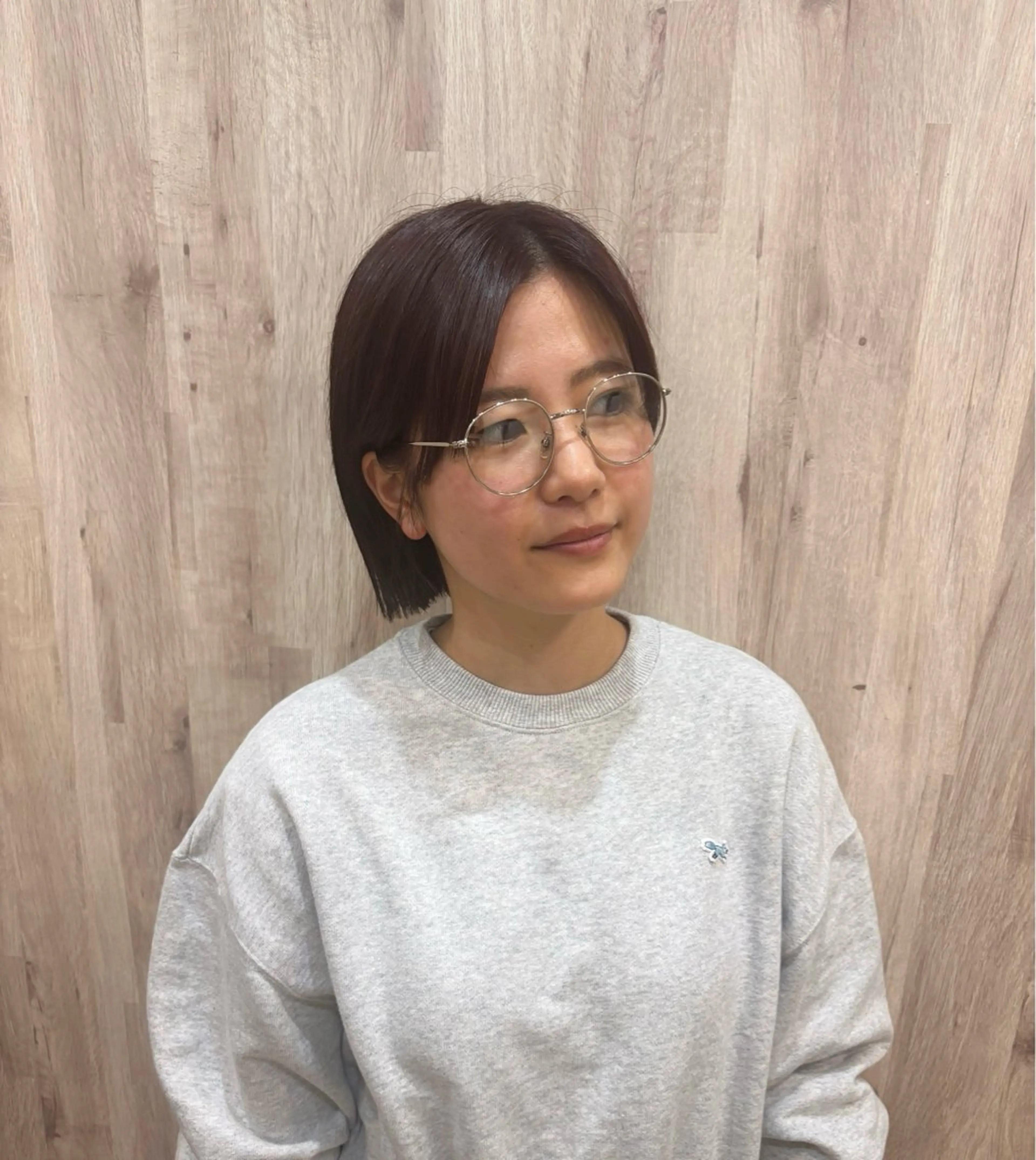 ミディアム 竹村 恵功代のヘアスタイル