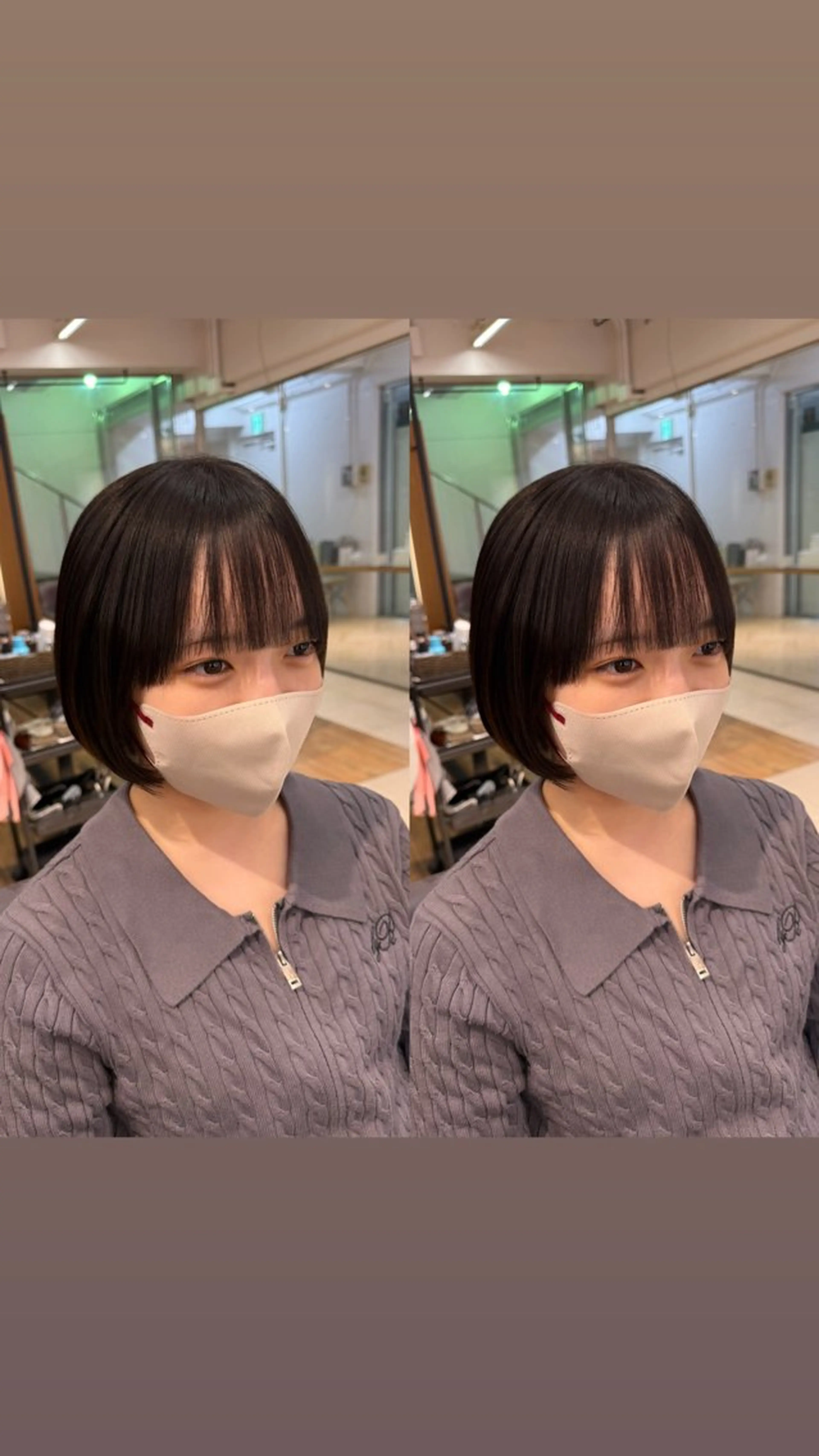 《✄﻿カット＆縮毛矯正✨️》前髪のみの写真