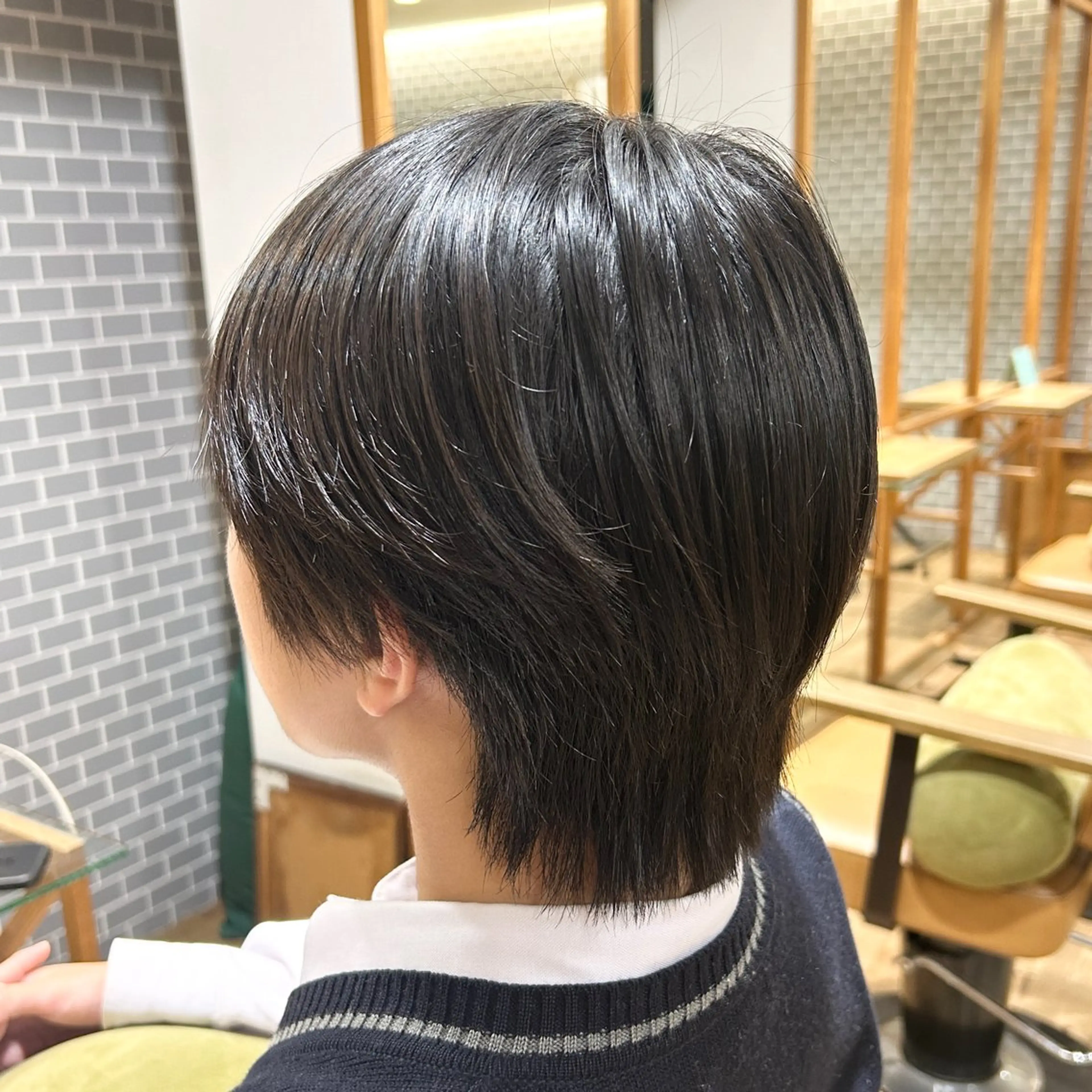 メンズ メンズ韓国風 メンズウルフカット ウルフカット CLAPS 富岡店所属・KOTONE /メンズカットのヘアスタイル