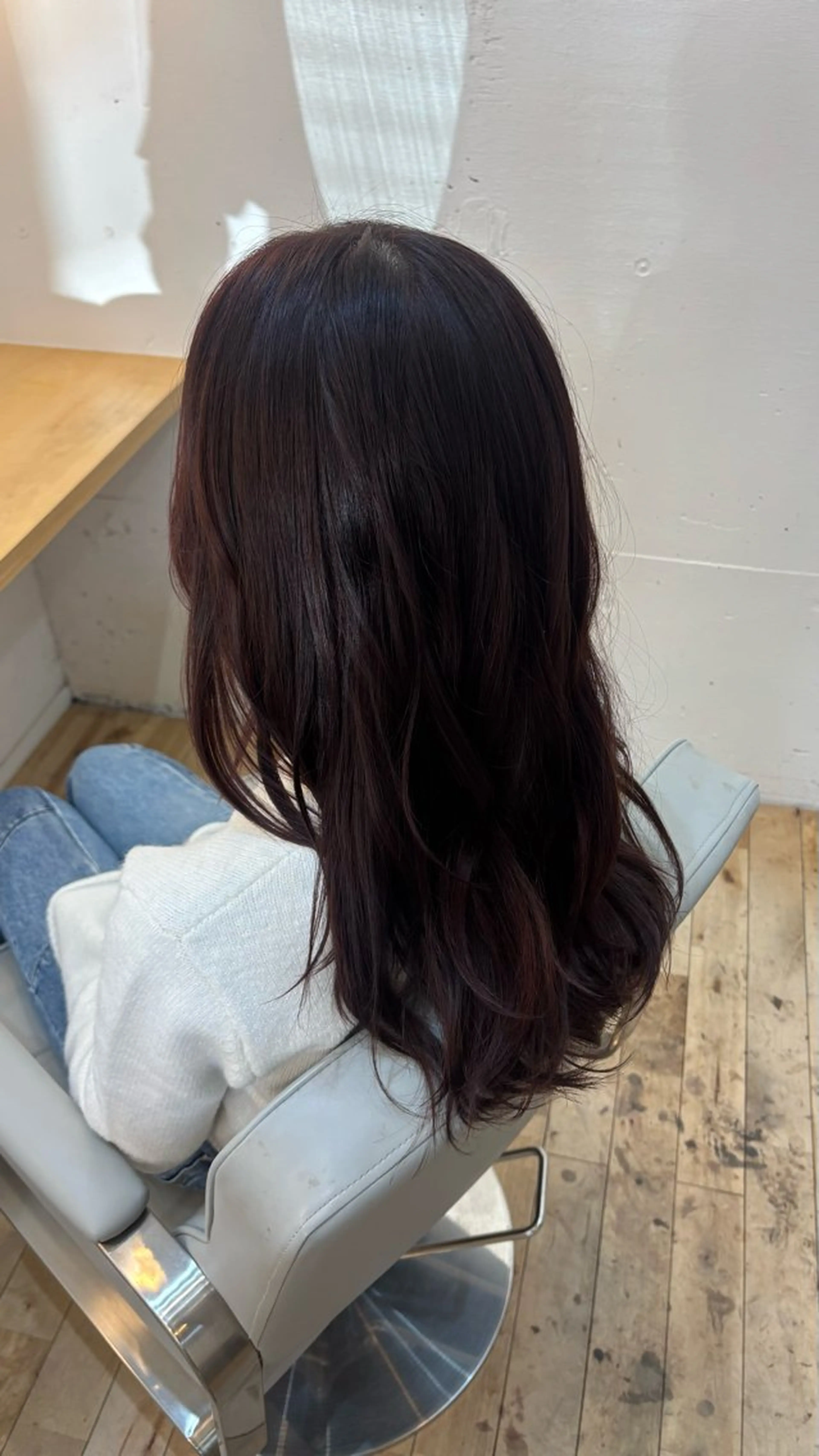 カラー ラベンダーカラー はら あおいのヘアスタイル