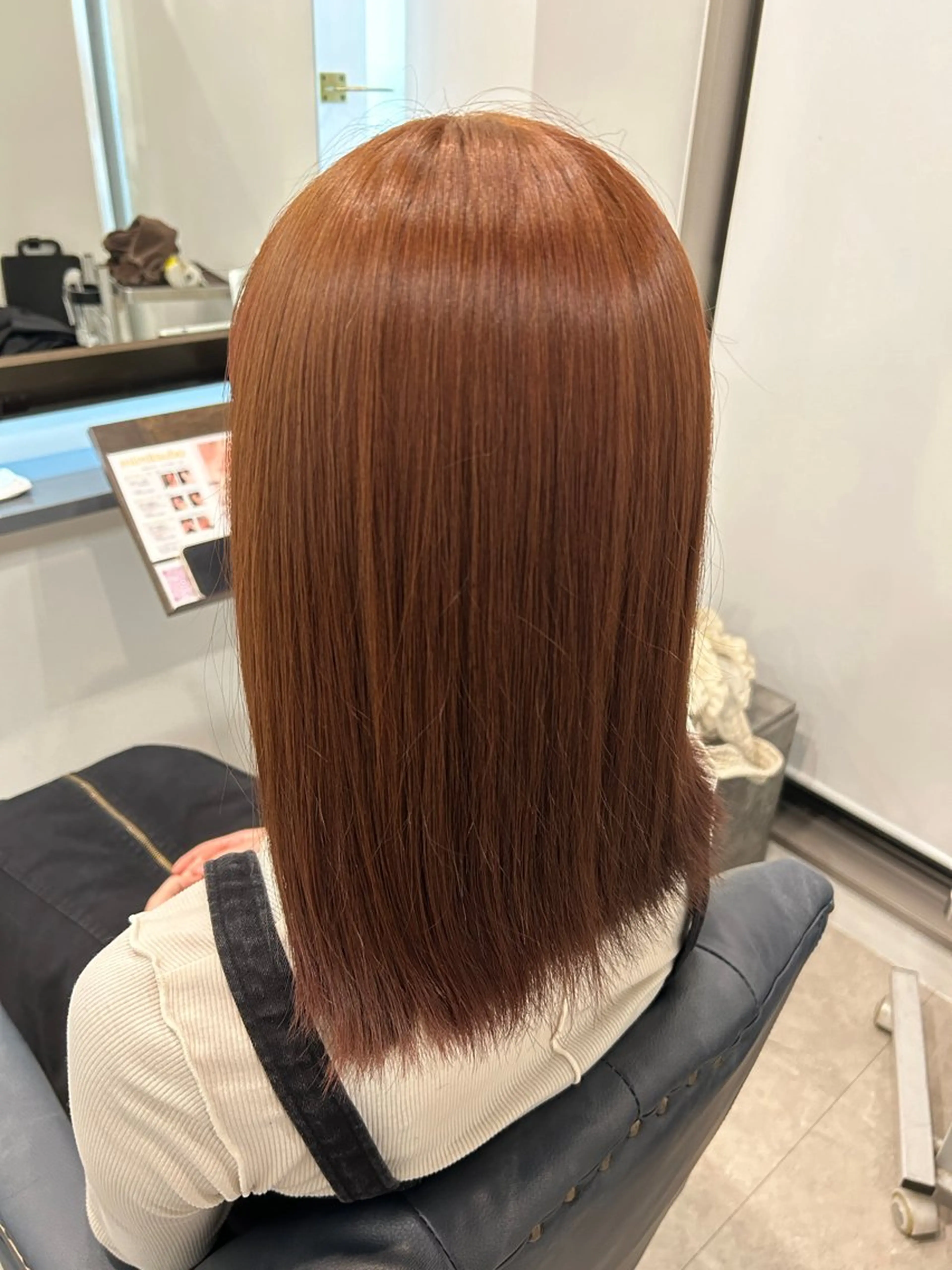 ミディアム カット ヘアカラー from.../中村 るな🌙のヘアスタイル