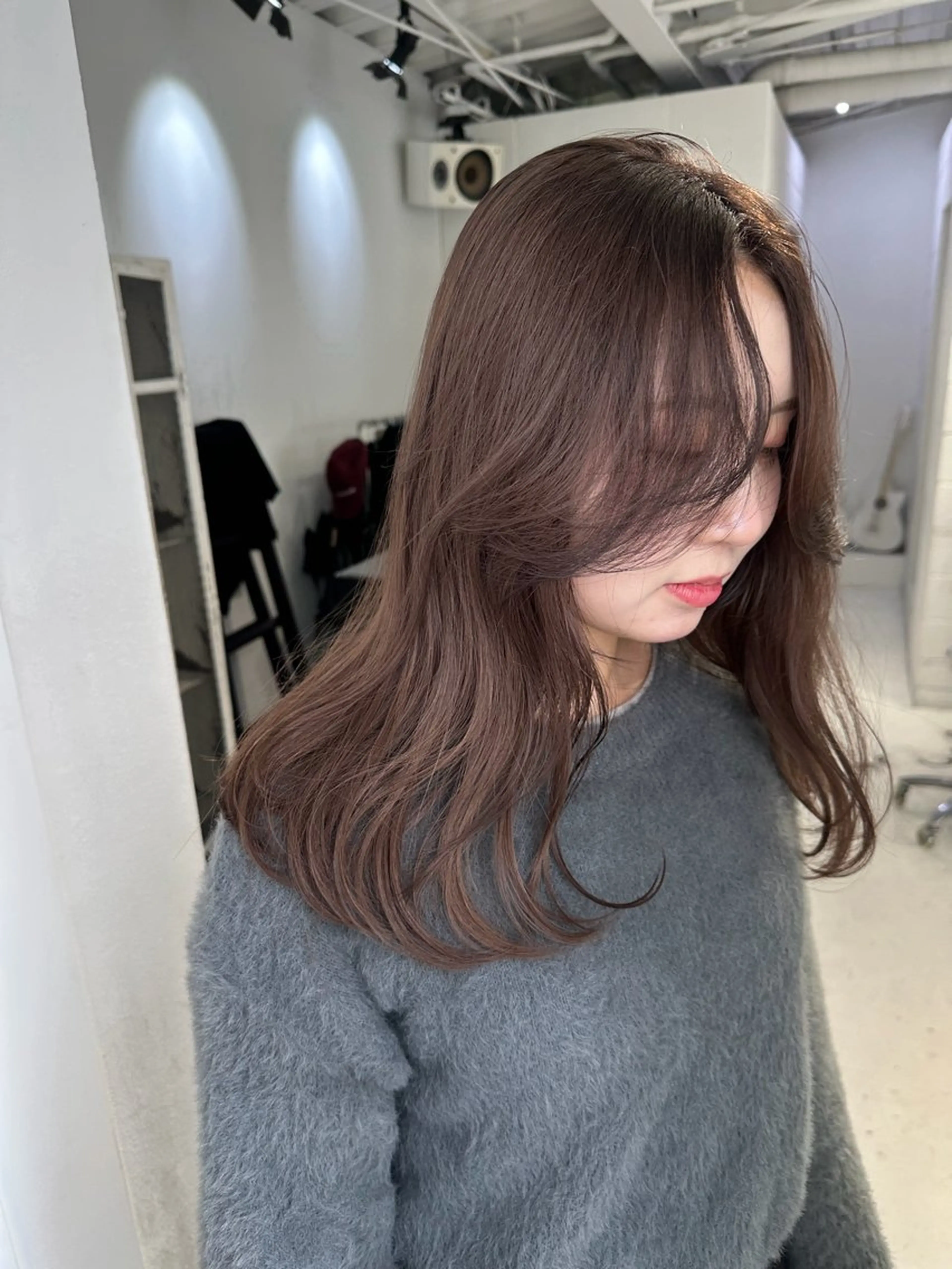 セミロング カラー カット ヘアカラー トリートメント レイヤーカット/艶髪 ✨💭KIRARIのヘアスタイル