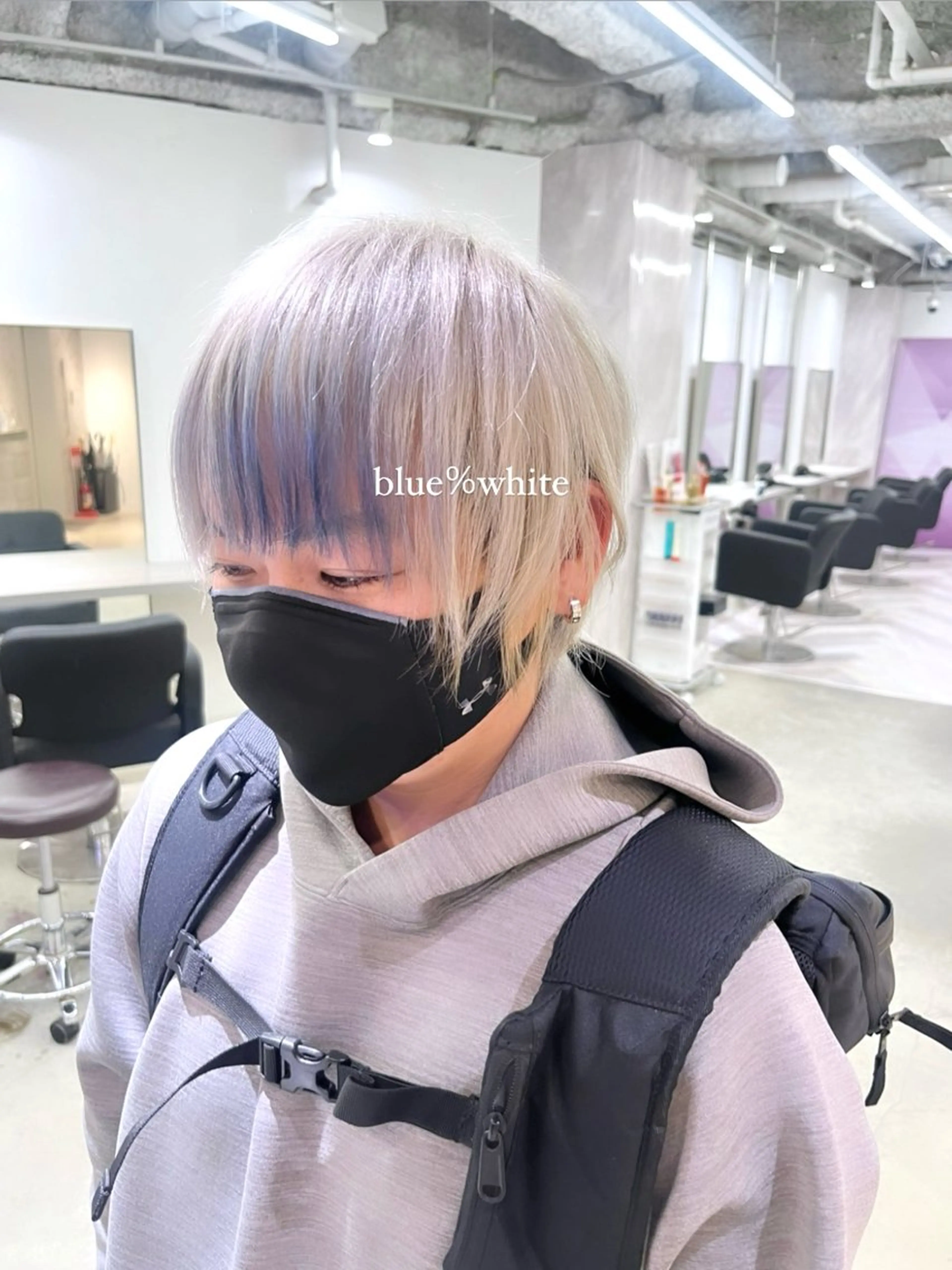 メンズ メンズウルフカット ウルフカット カット ヘアカラー 📍欧米風/ﾃﾞ ｻﾞｲﾝNO.1/雅のヘアスタイル