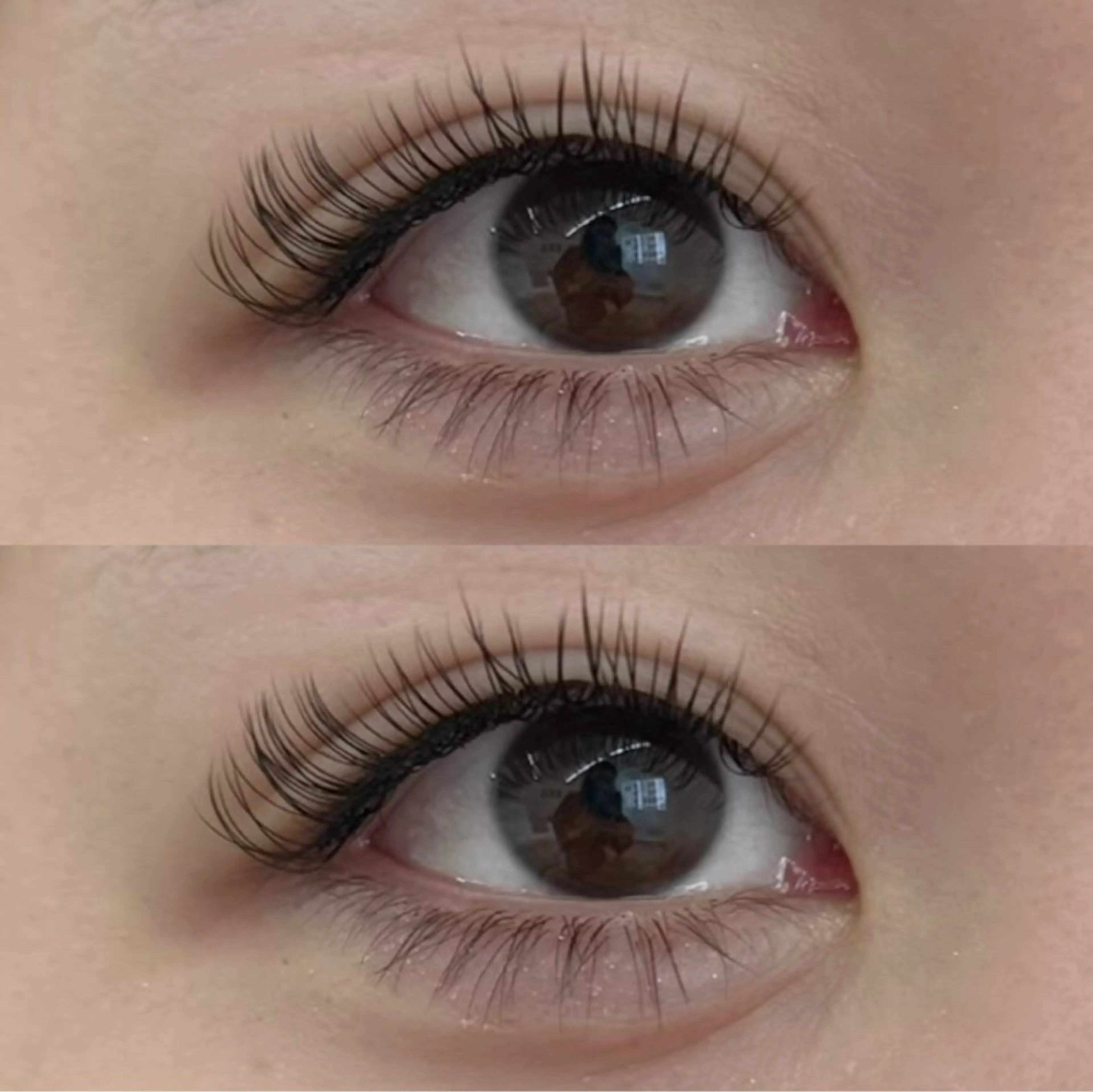 マツエク・マツパ 束感まつ毛 フラットラッシュ 韓国風マツエク ナチュラル まつげパーマ CLUTCH江坂 こんどうのマツエク・マツパデザイン