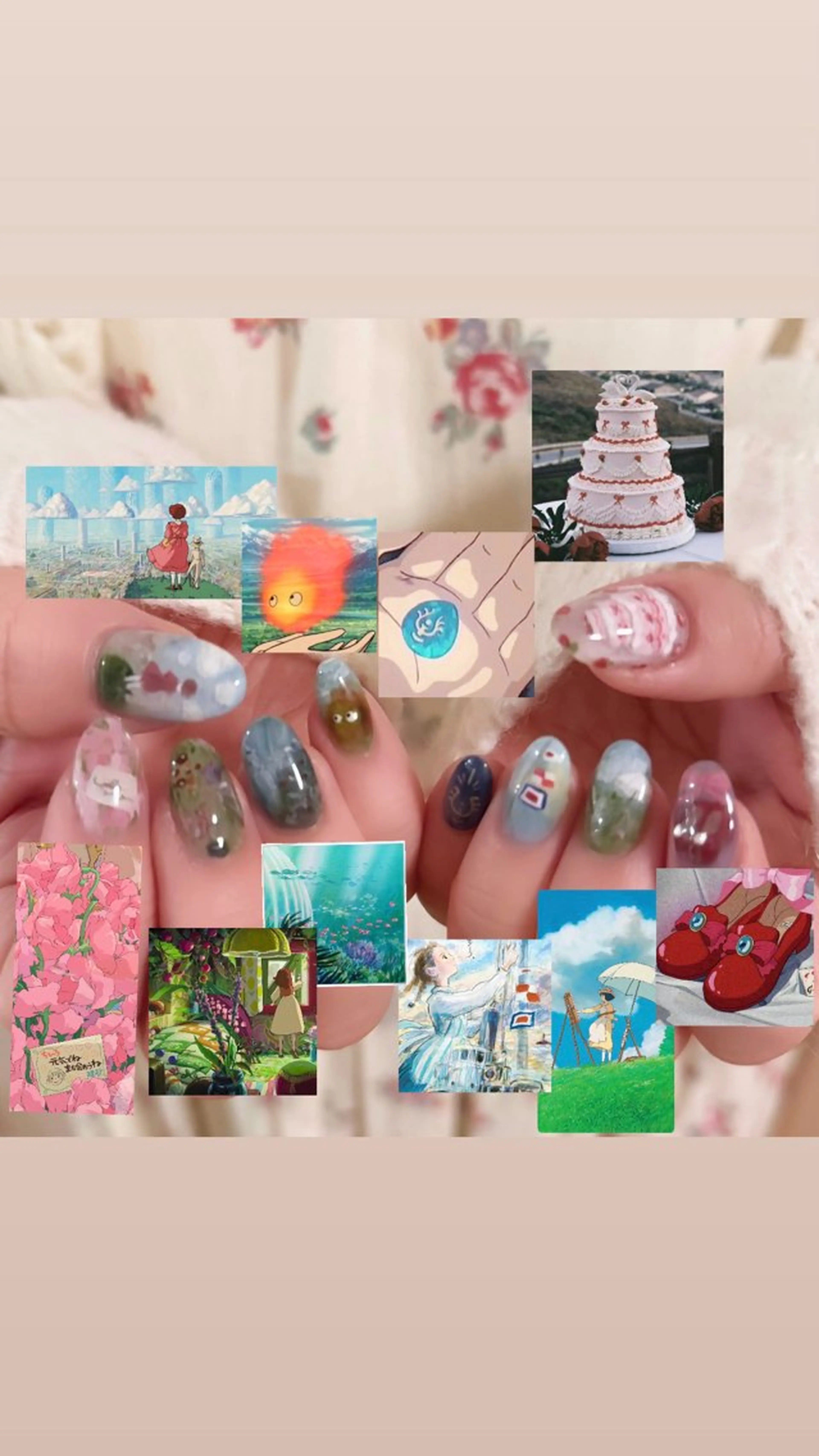 ネイル ハンドネイル 新井 ひなののネイルデザイン