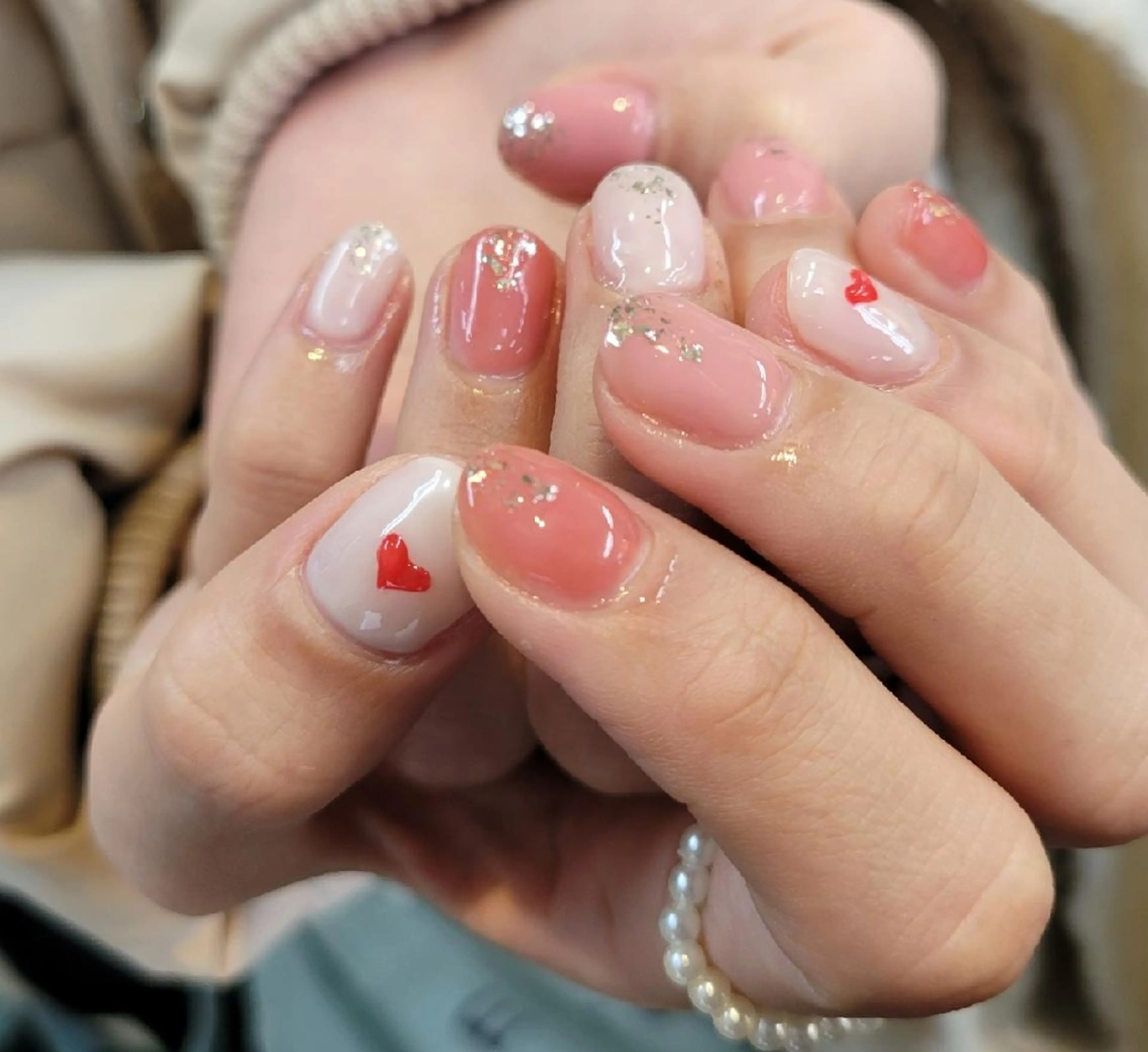 ショート ネイル ハンドネイル 櫛の屋浜口店所属・櫛の屋浜口店 sumireのネイルデザイン