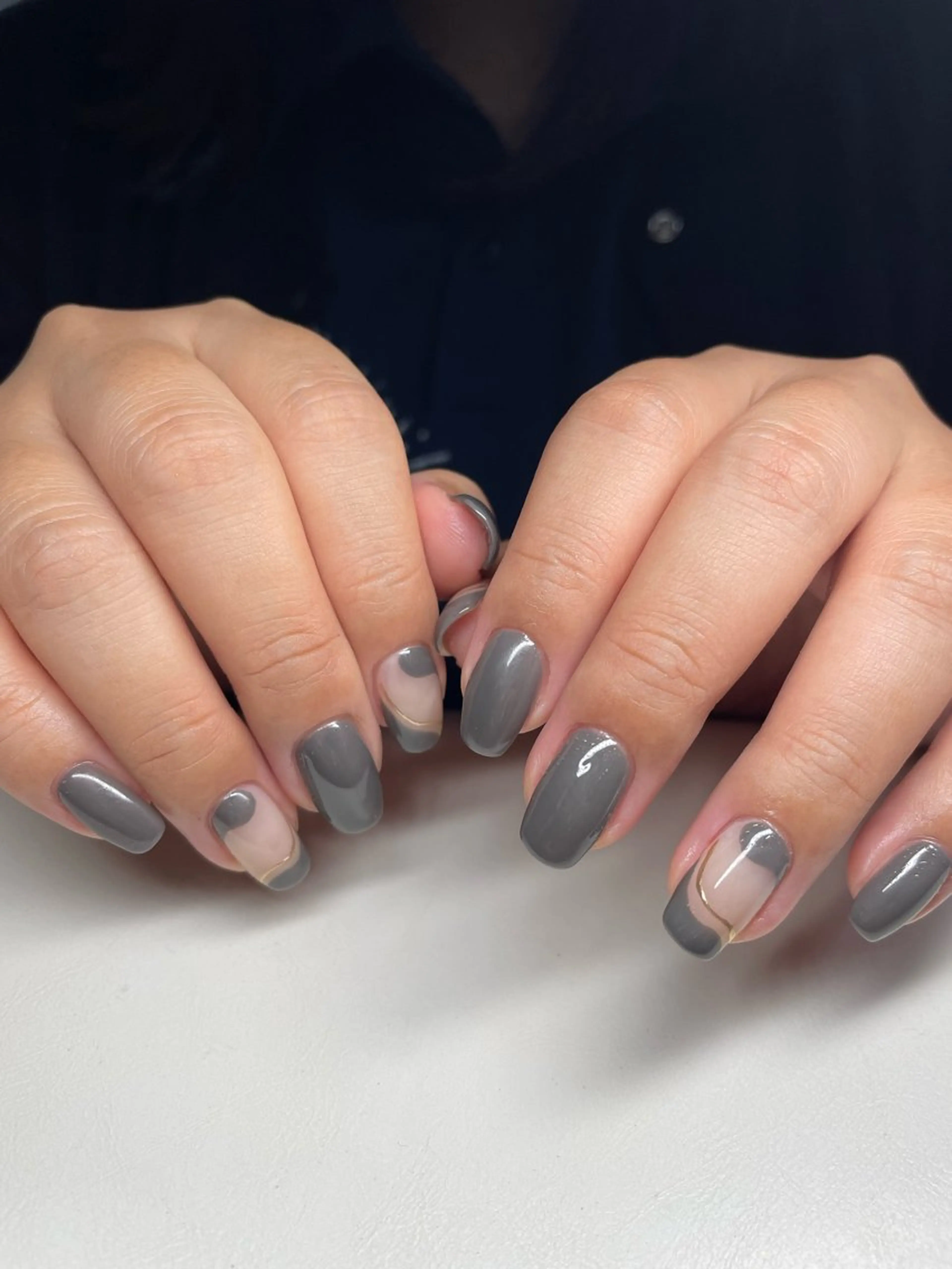 ネイル 持ち込み ハンドネイル Rena-ju キャサディのネイルデザイン