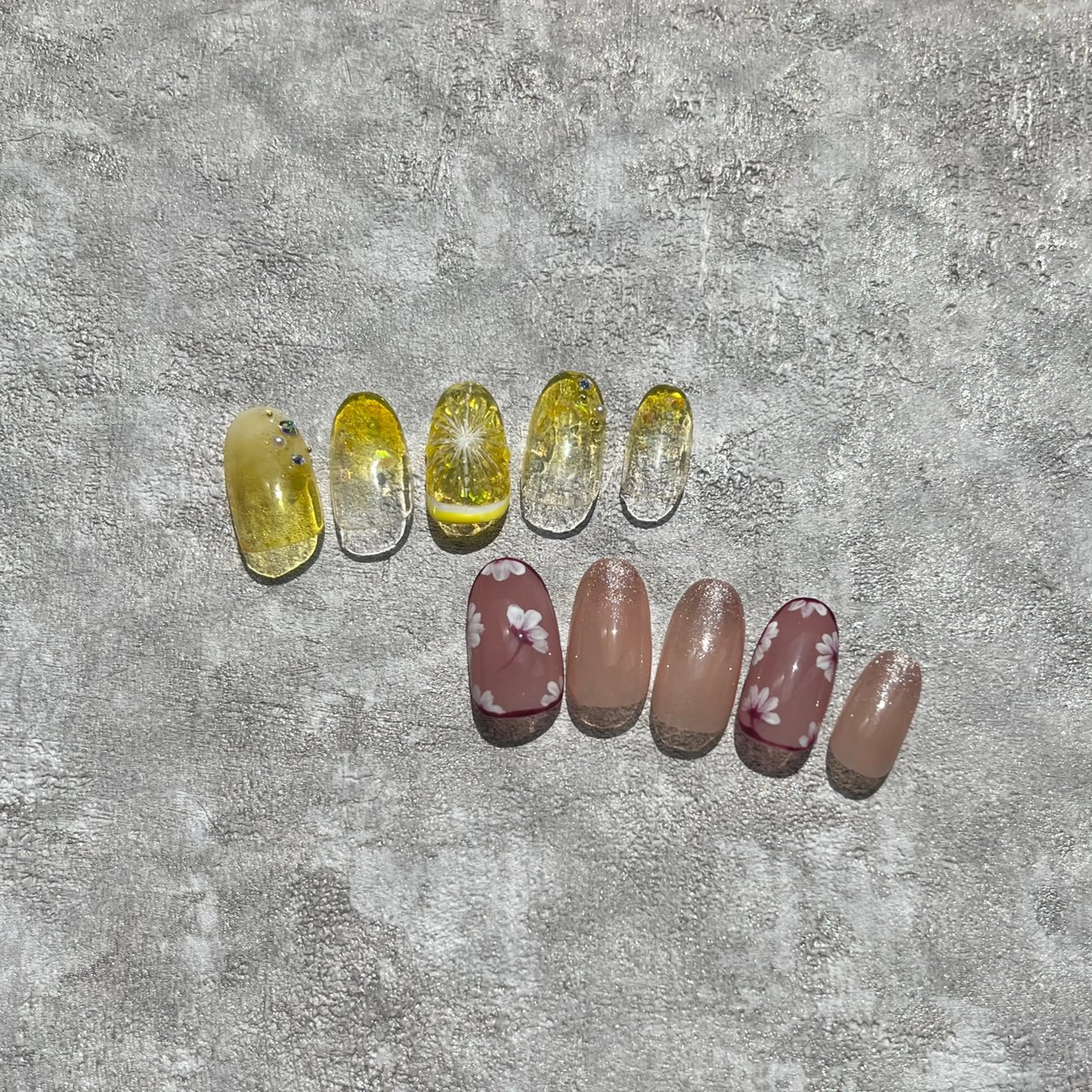 ネイル 大島 玲奈のネイルデザイン