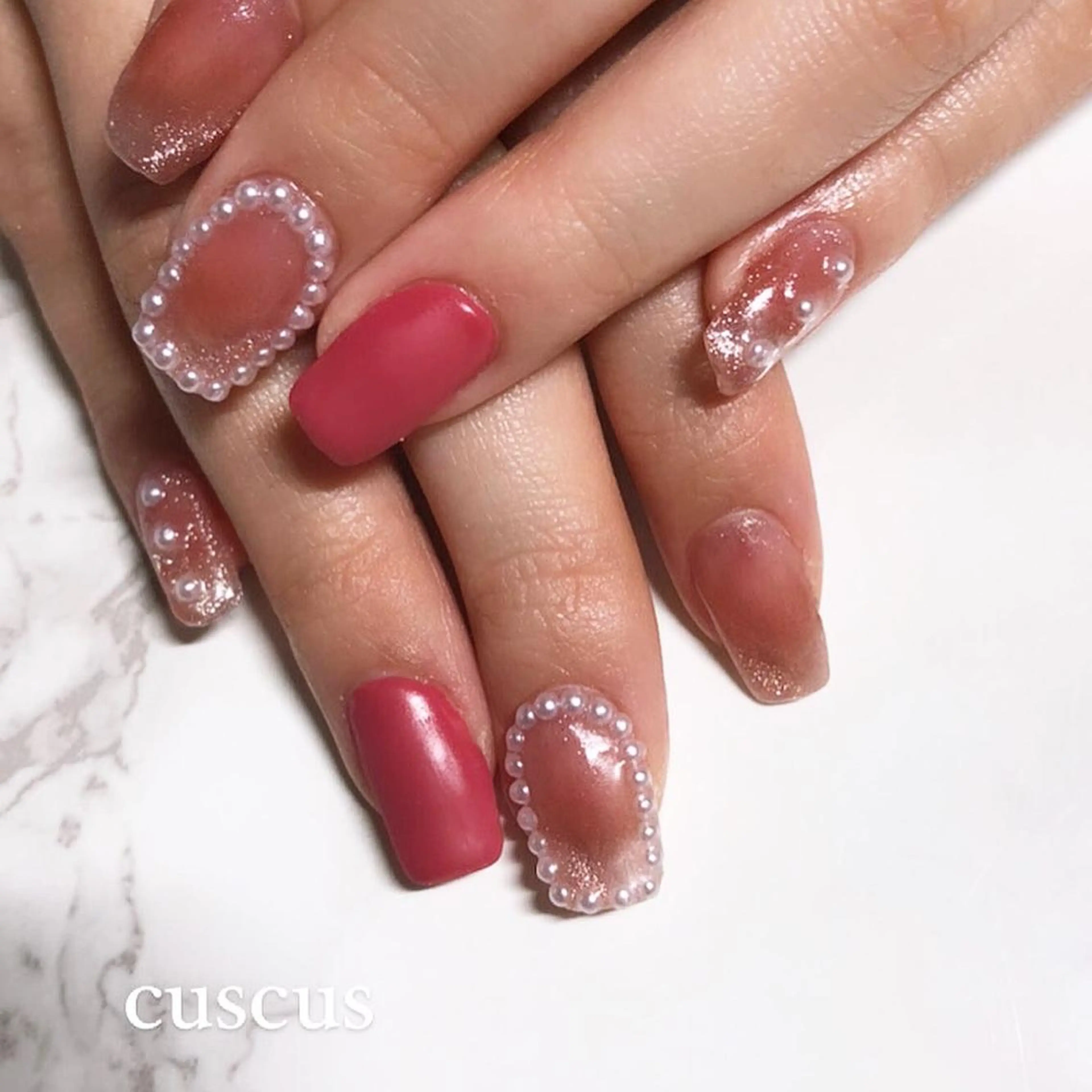 ネイル ＣＵＳＣＵＳ …ｔ.akiのネイルデザイン