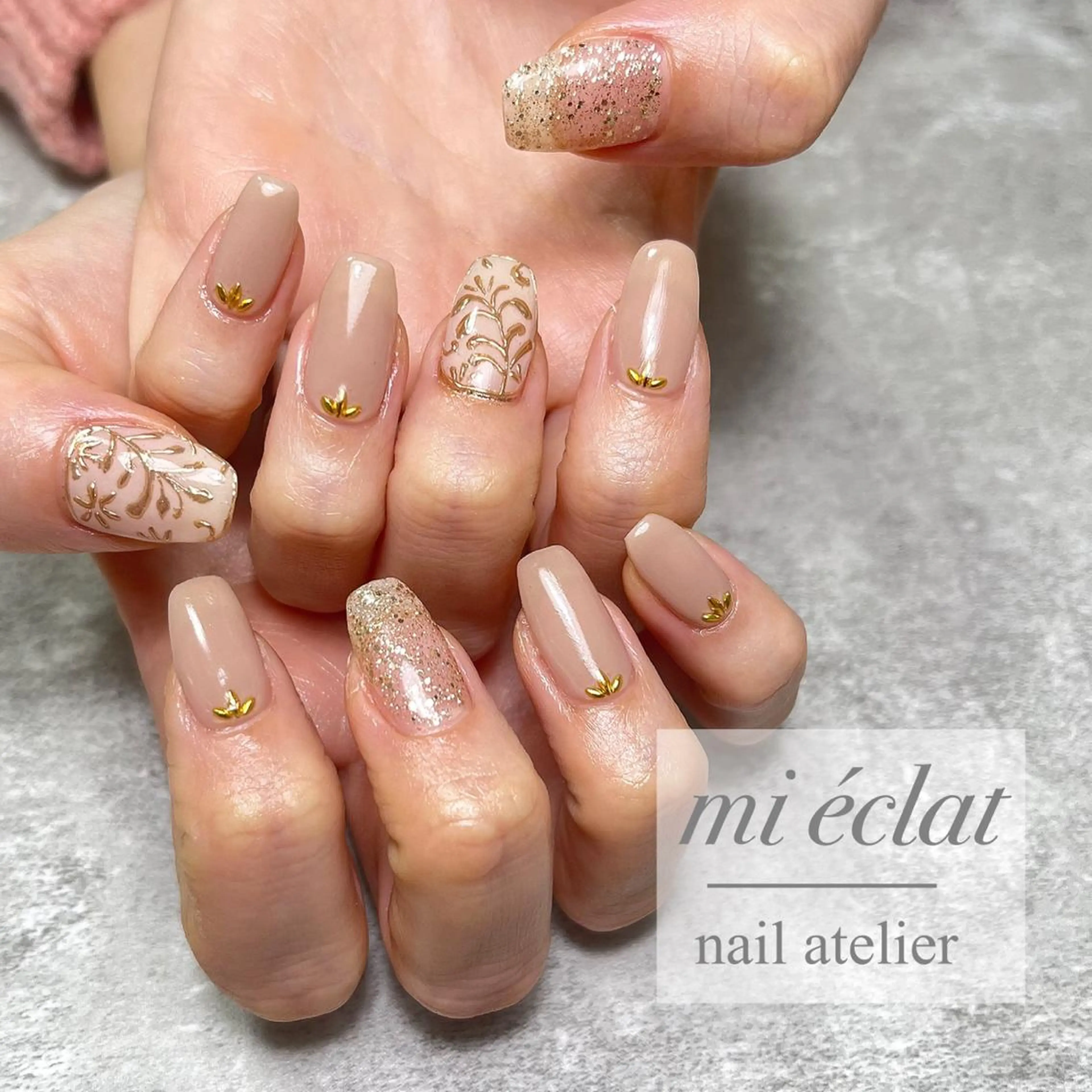 オフ込み　2本アートコース（ハード、スカルプ付替オフ1本50円）の写真