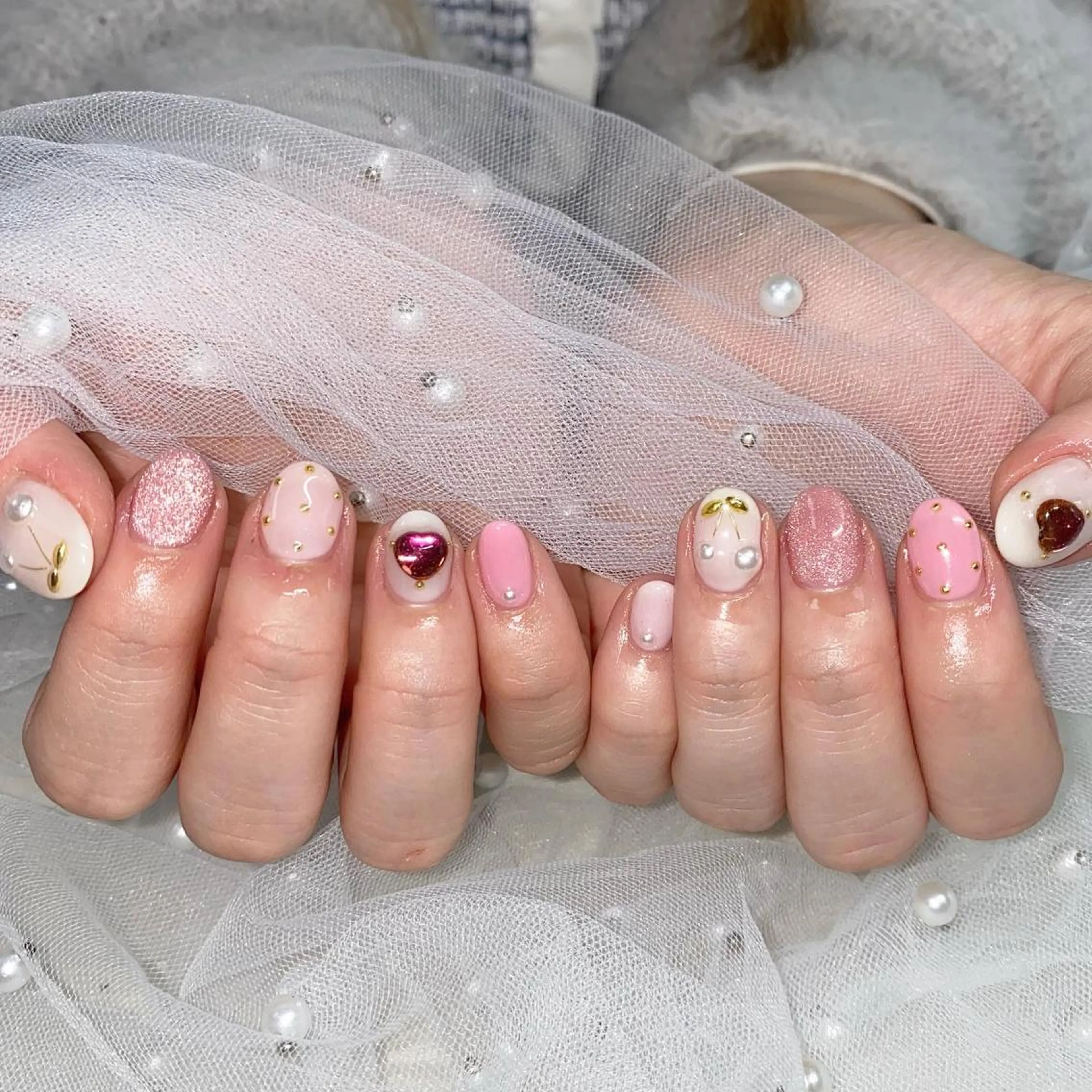 ネイル I P'ink nail salon所属・I pinknail 韓国風·持ち込み専門のネイルデザイン