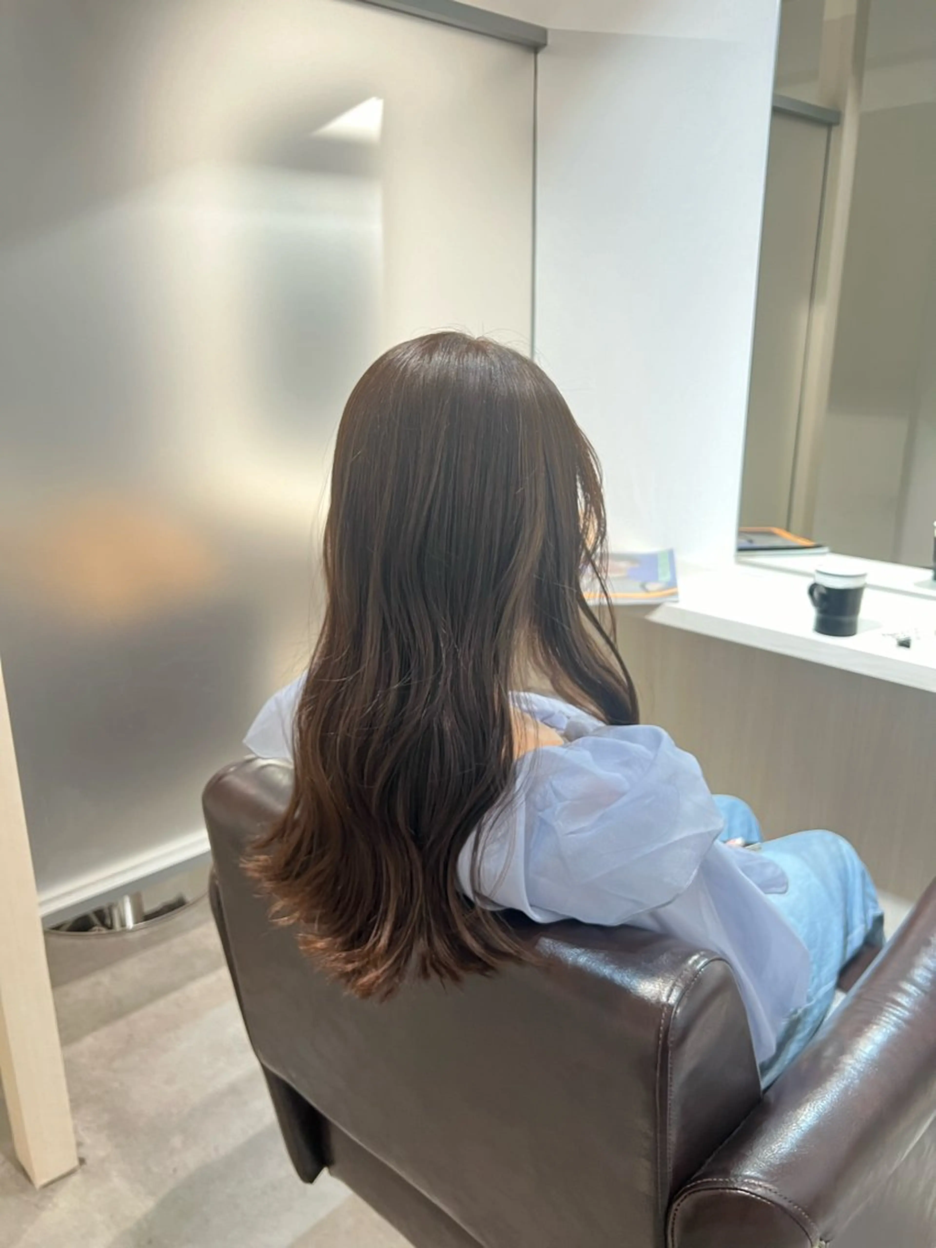 ロング カラー カット ヘアカラー 半個室/髪質改善/ 🫧苅屋菜奈子のヘアスタイル