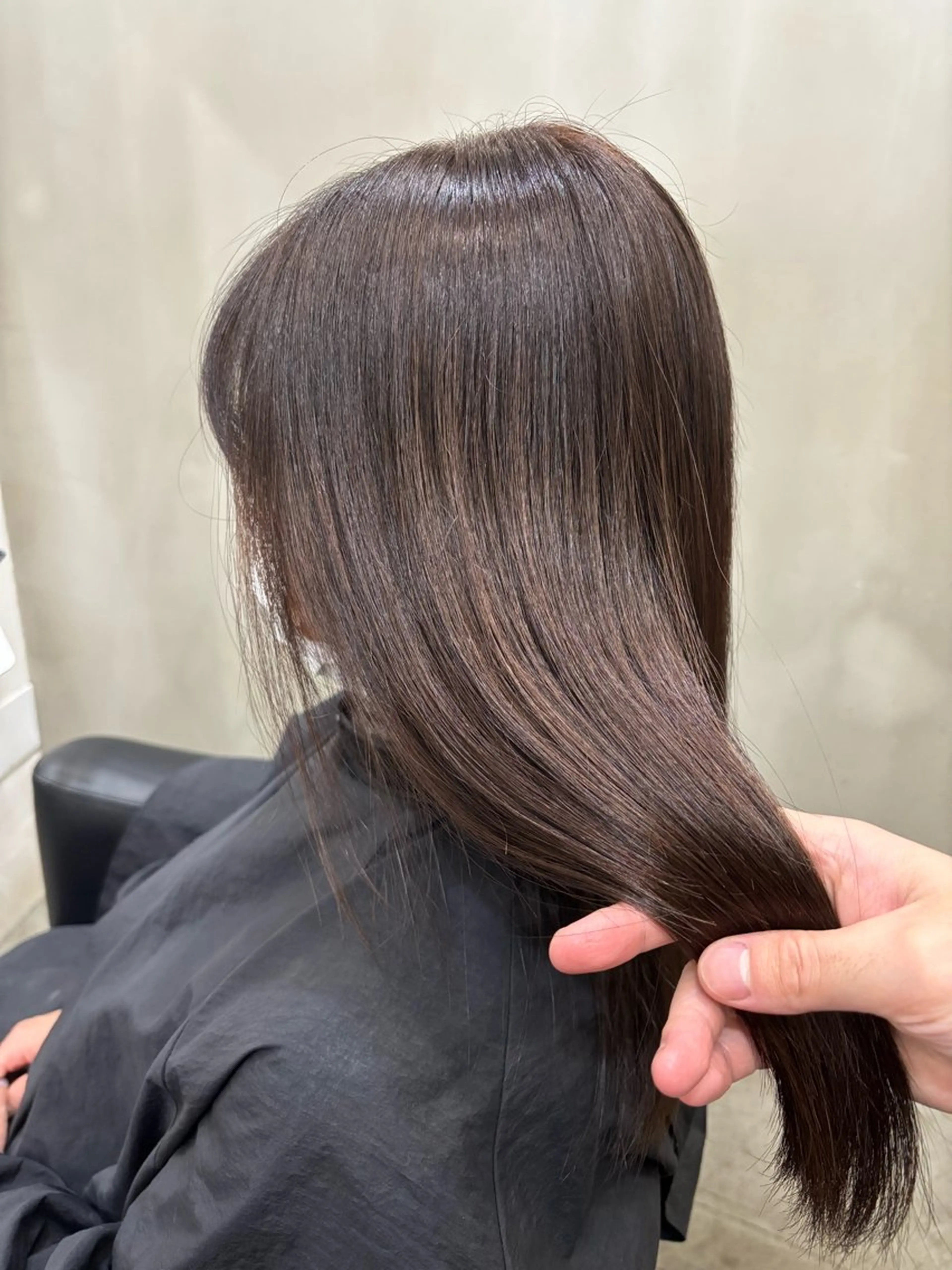 ミディアム カラー ブラウンカラー ハイライトカラー ハイライト ヘアカラー VOYAGE所属・中園 康のヘアスタイル