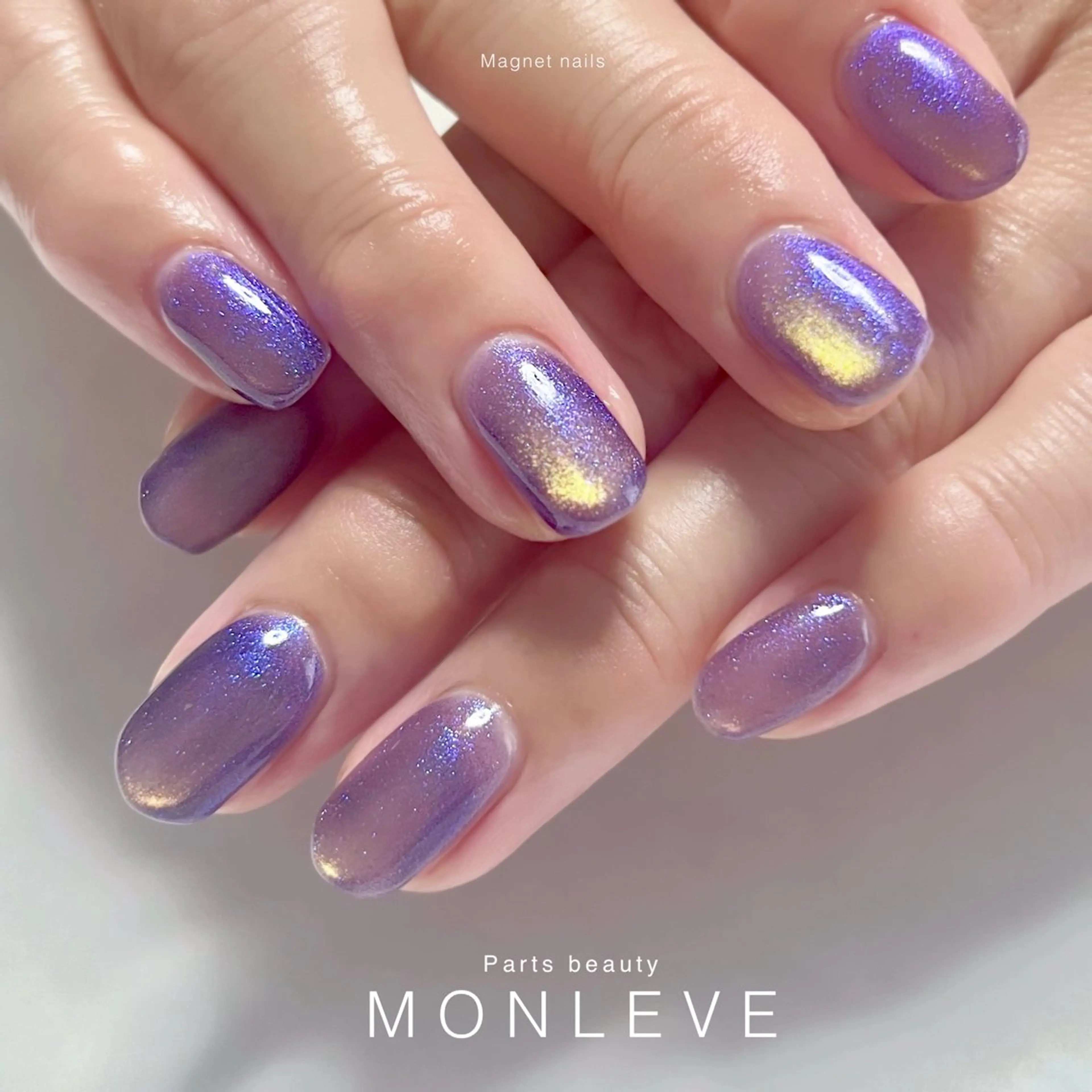 ネイル マグネットネイル Monleve Hiroのネイルデザイン