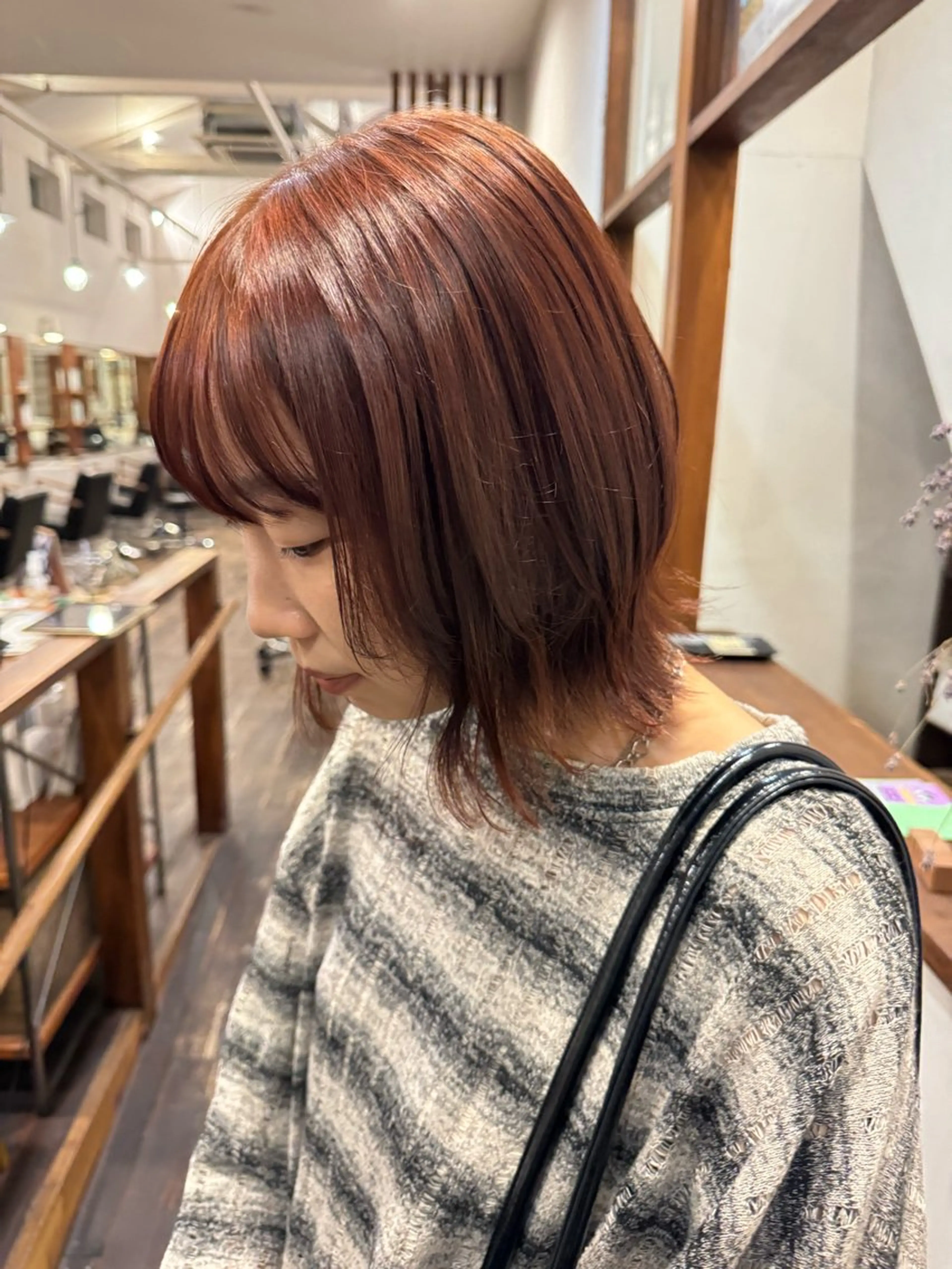 カラー ヘアカラー MOK大阪梅田店 Asahiのヘアスタイル