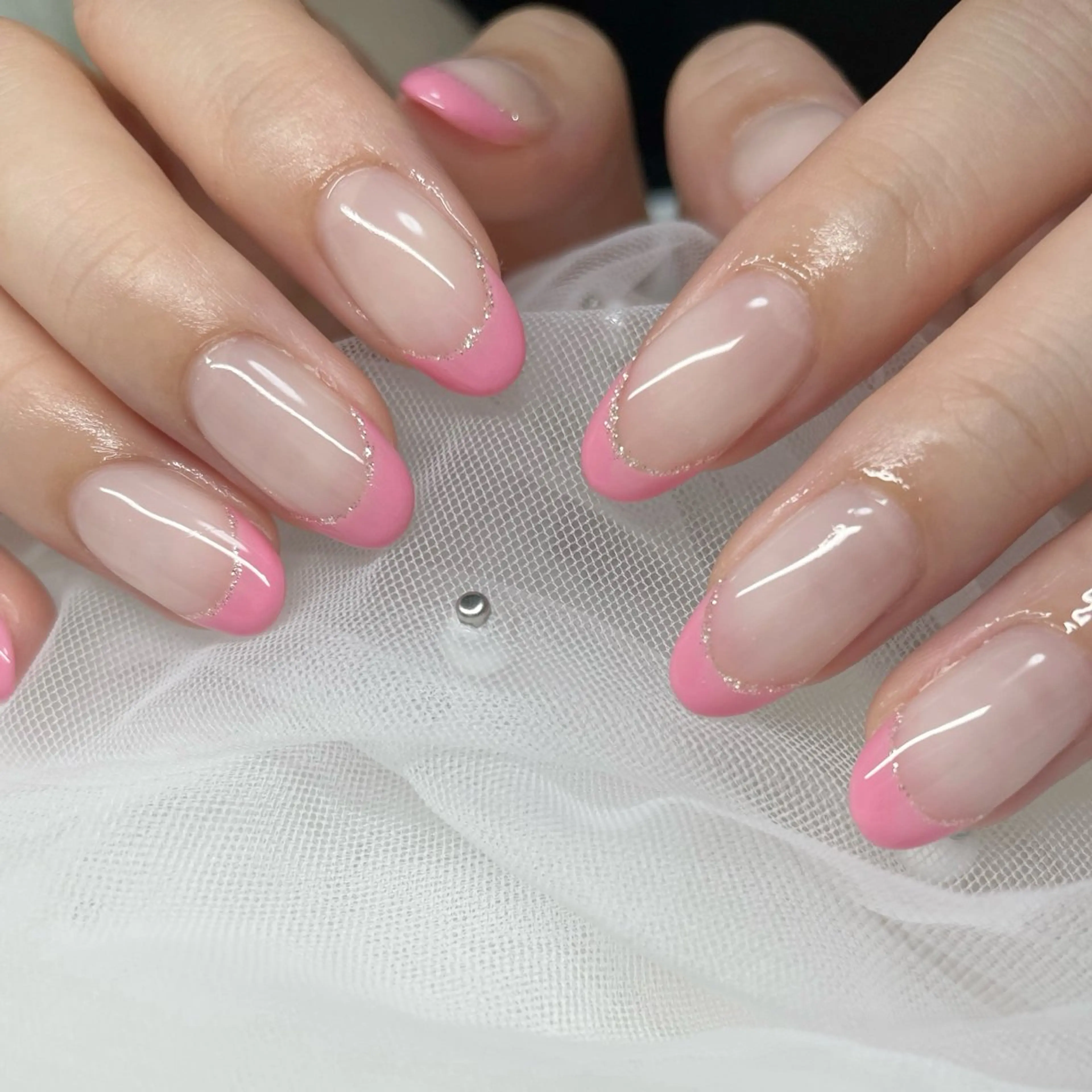 フレンチネイル(他店オフあり)の写真