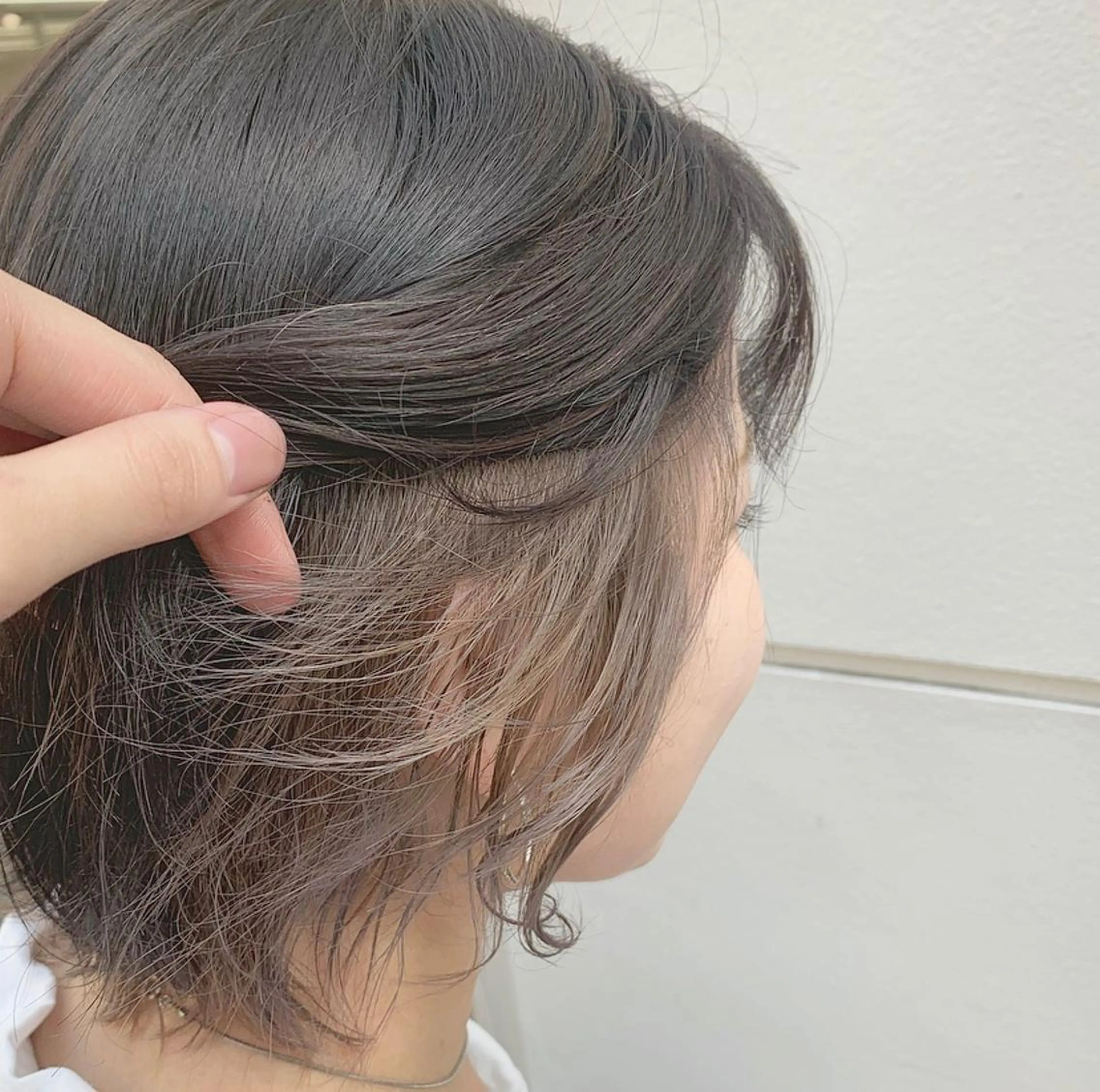 ショート カラー 韓国　縮毛矯正 髪質改善　木村のヘアスタイル