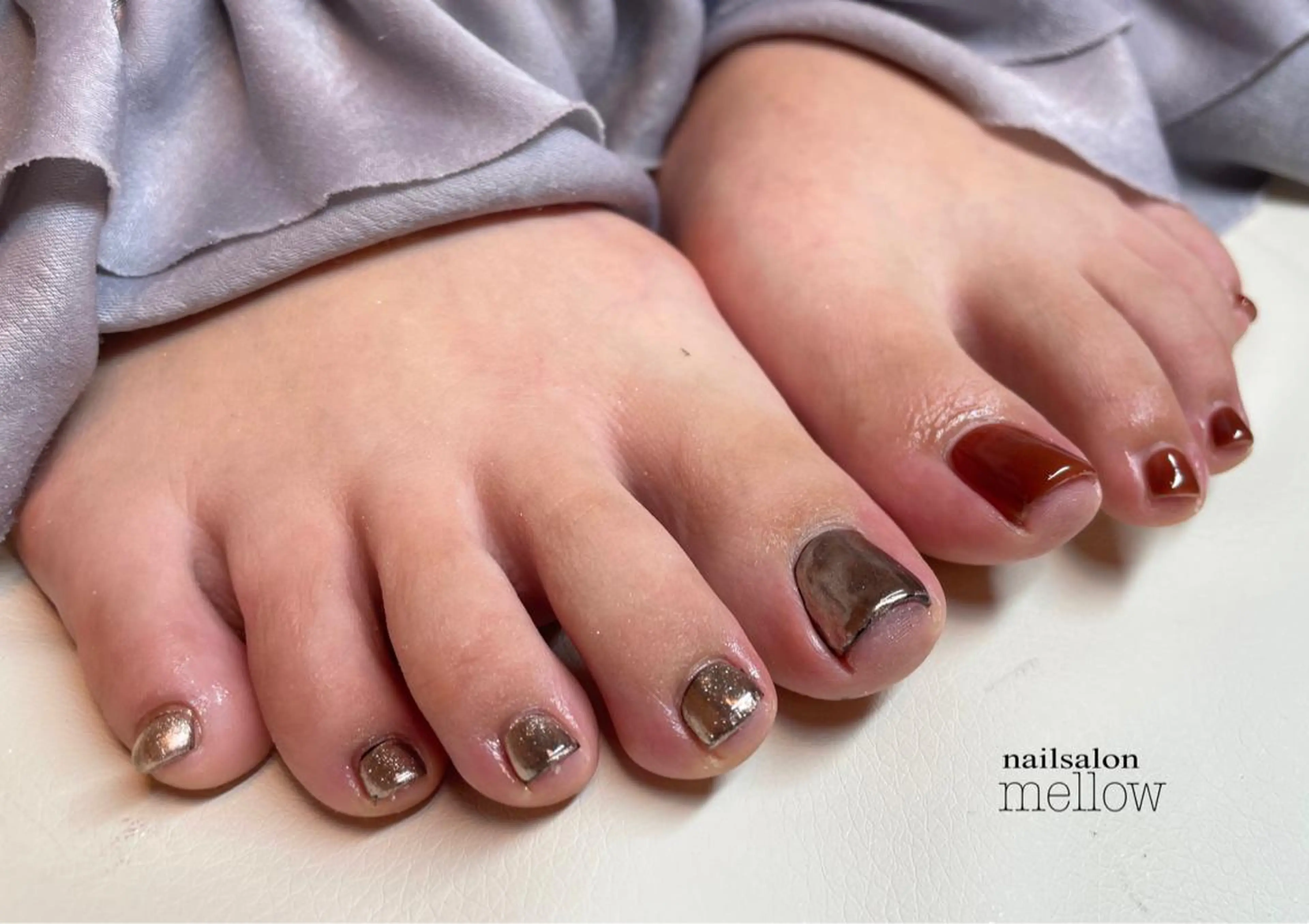 ネイル ミラーネイル 大山 浩美のネイルデザイン