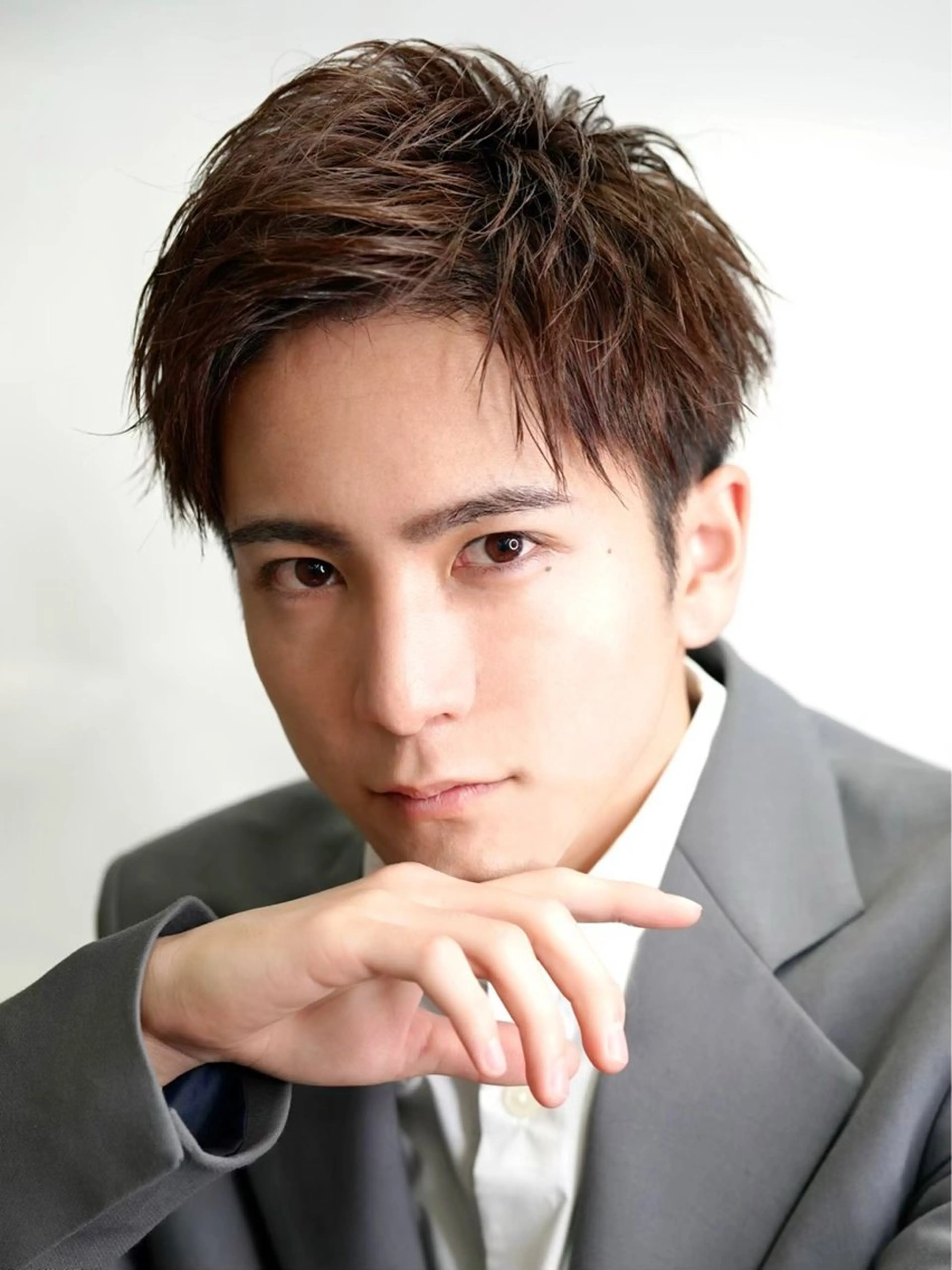 ショート カラー メンズ ヘアカラー MEN'S  HAIR SENSE 渋谷神南所属・🔥メンズ特化🔥 YUTAのヘアスタイル