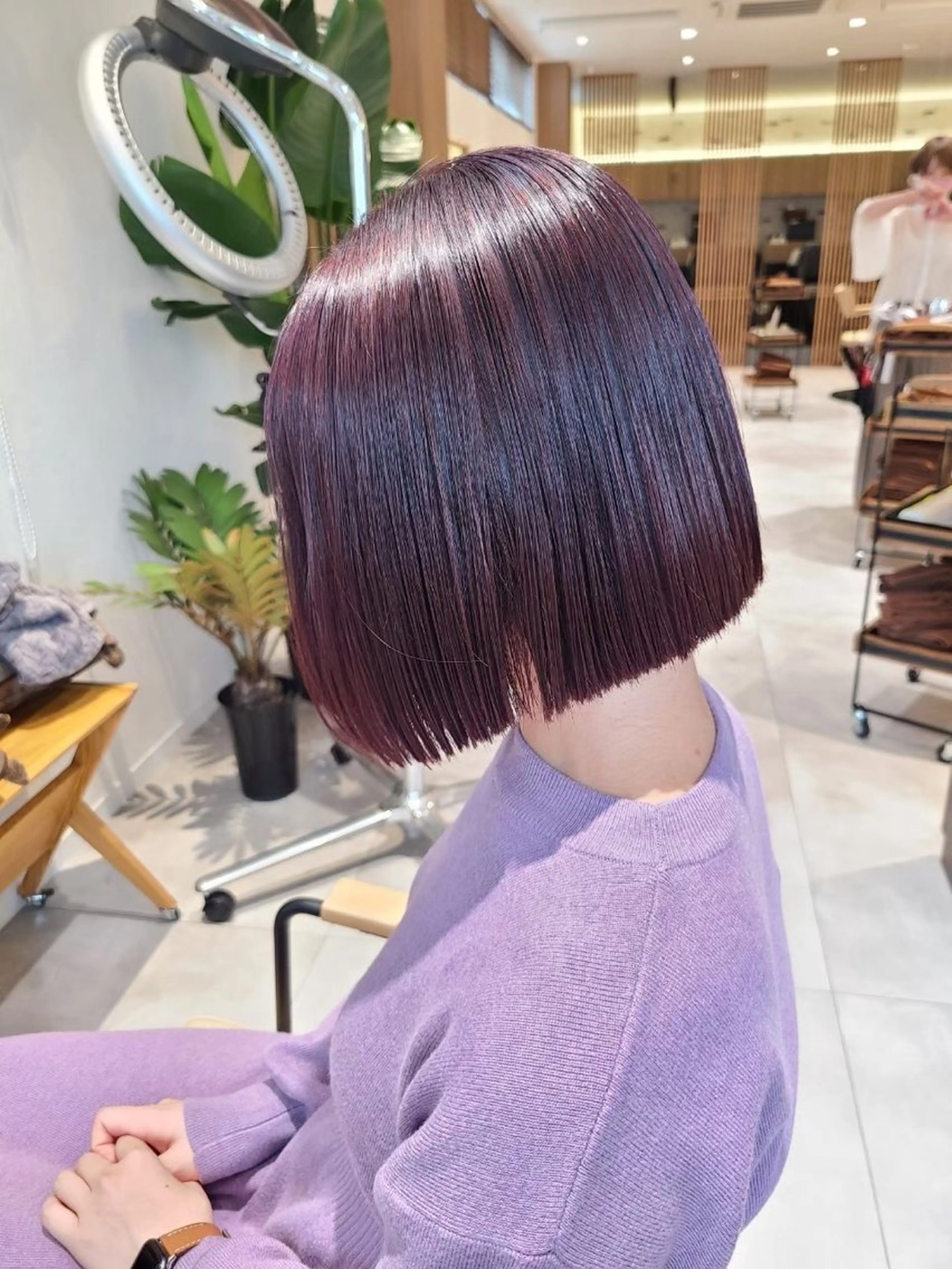 【ミニモ限定30%OFFクーポン】カット＋縮毛矯正の写真