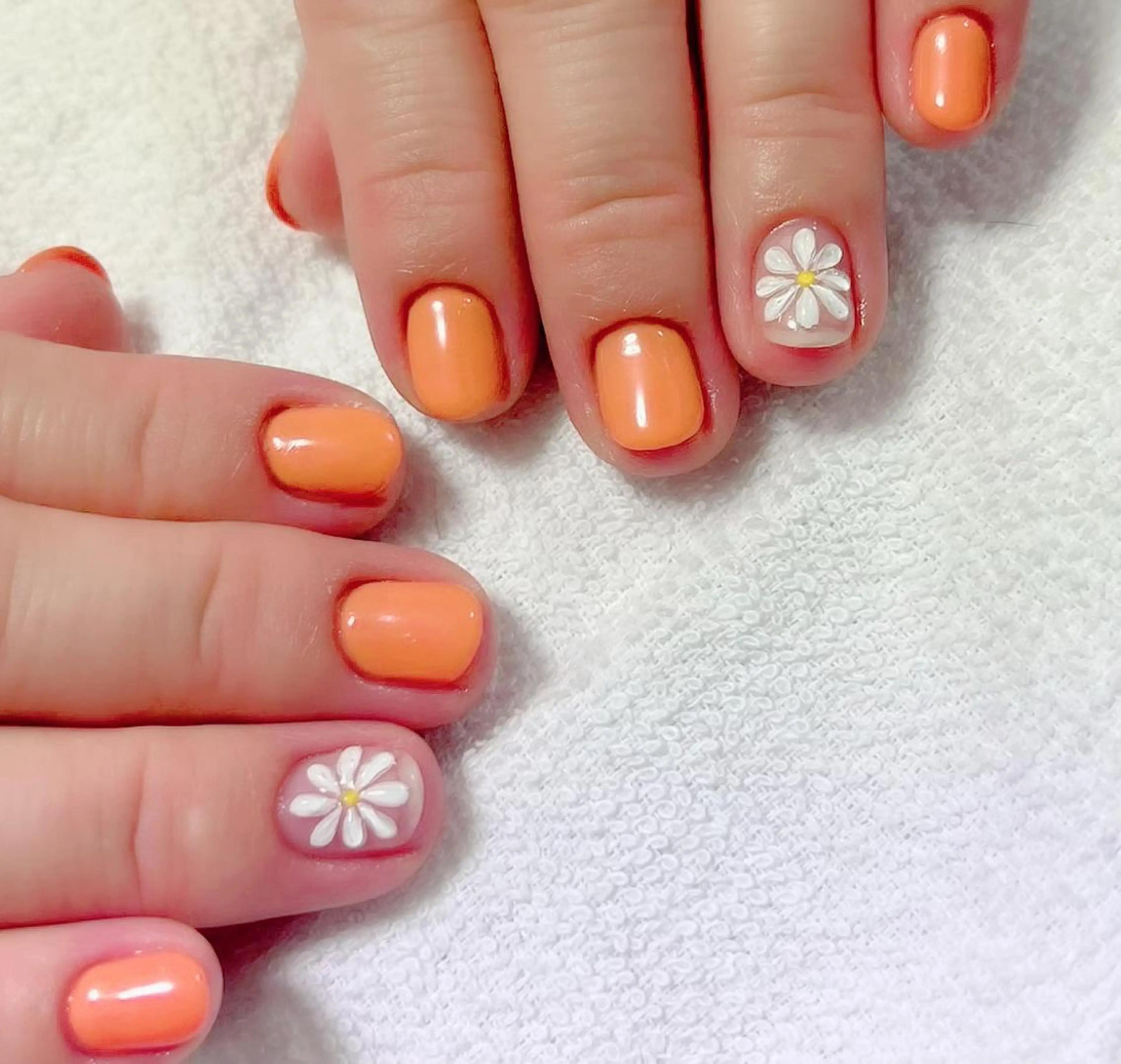 ワンカラー&2本アートの写真