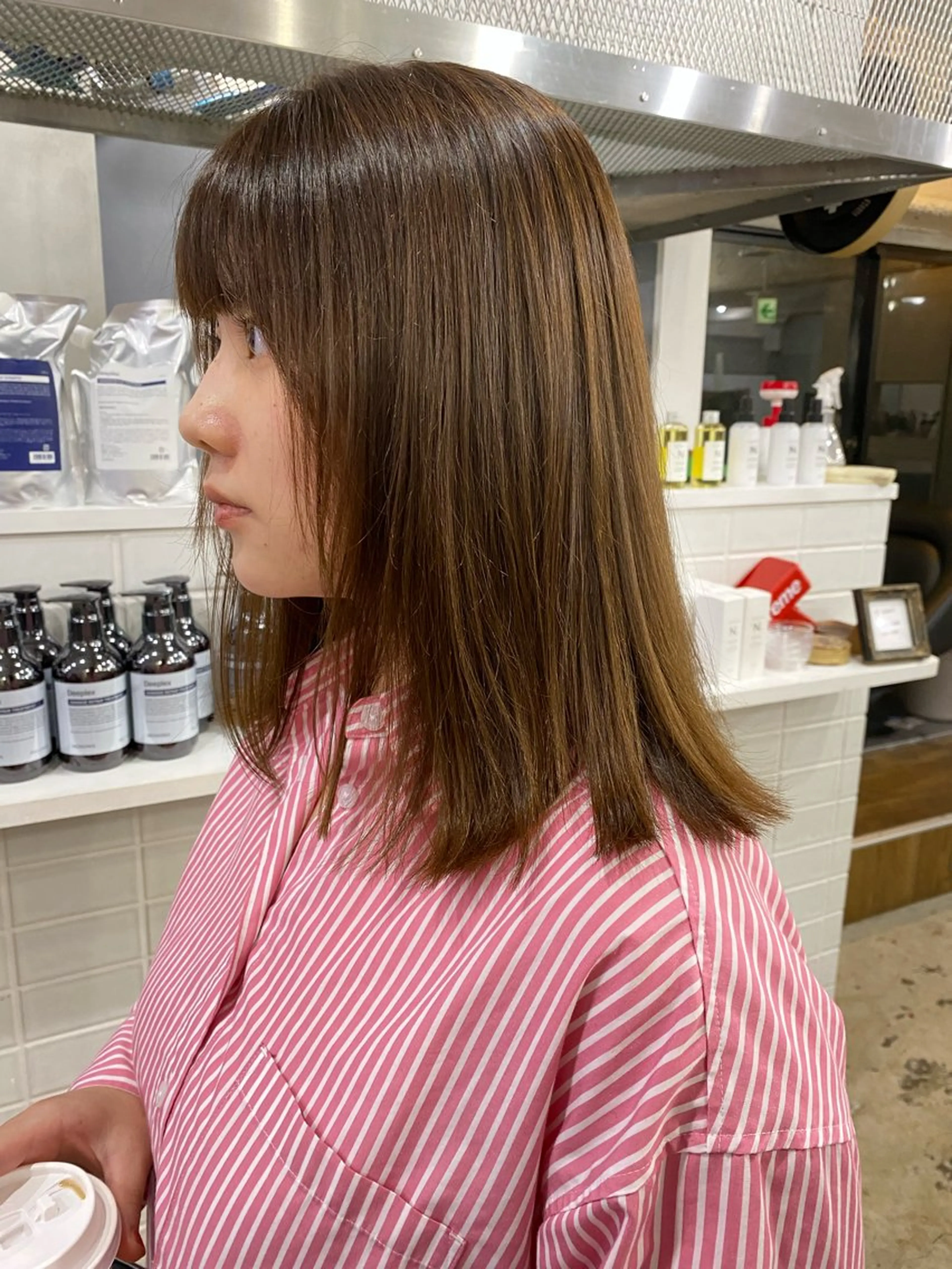 ミディアム Ra-Ffichi by siun所属・宮田海聖 ナチュラル/美髪のヘアスタイル